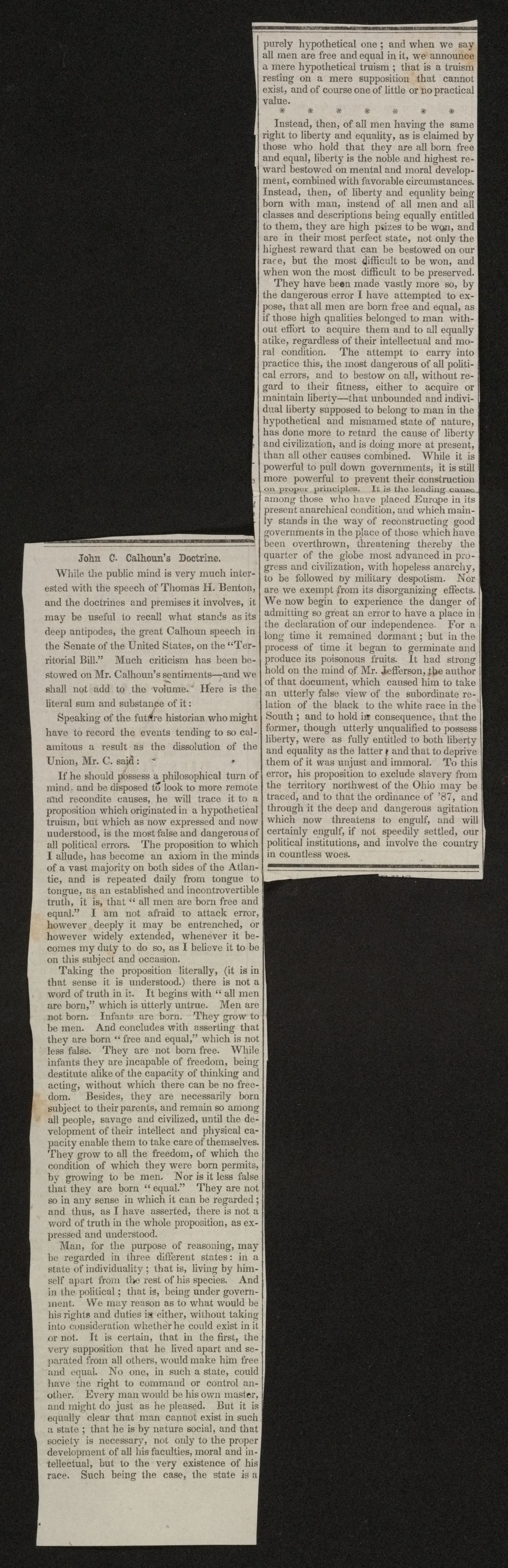 Scanned image of the current content page