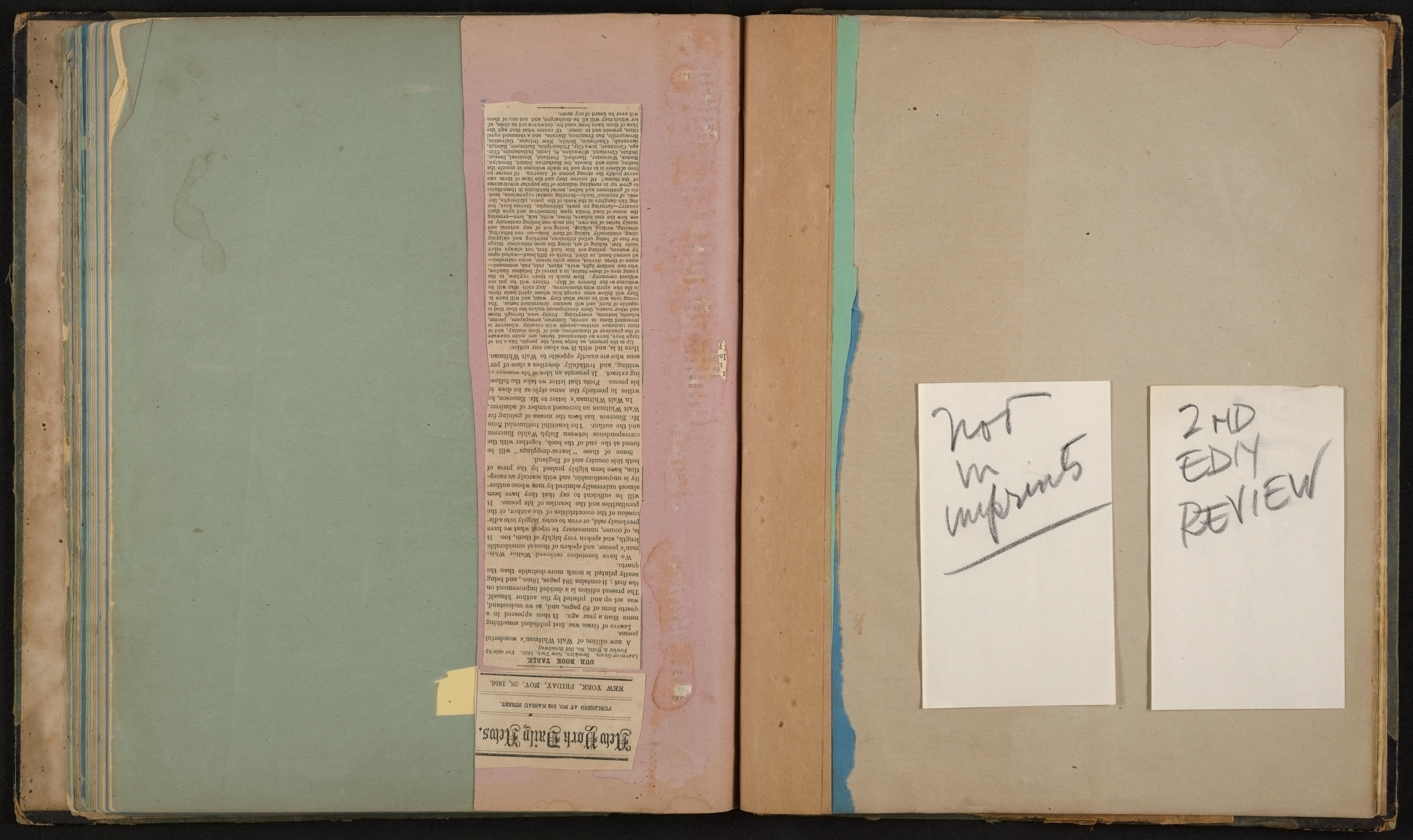 Scanned image of the current content page