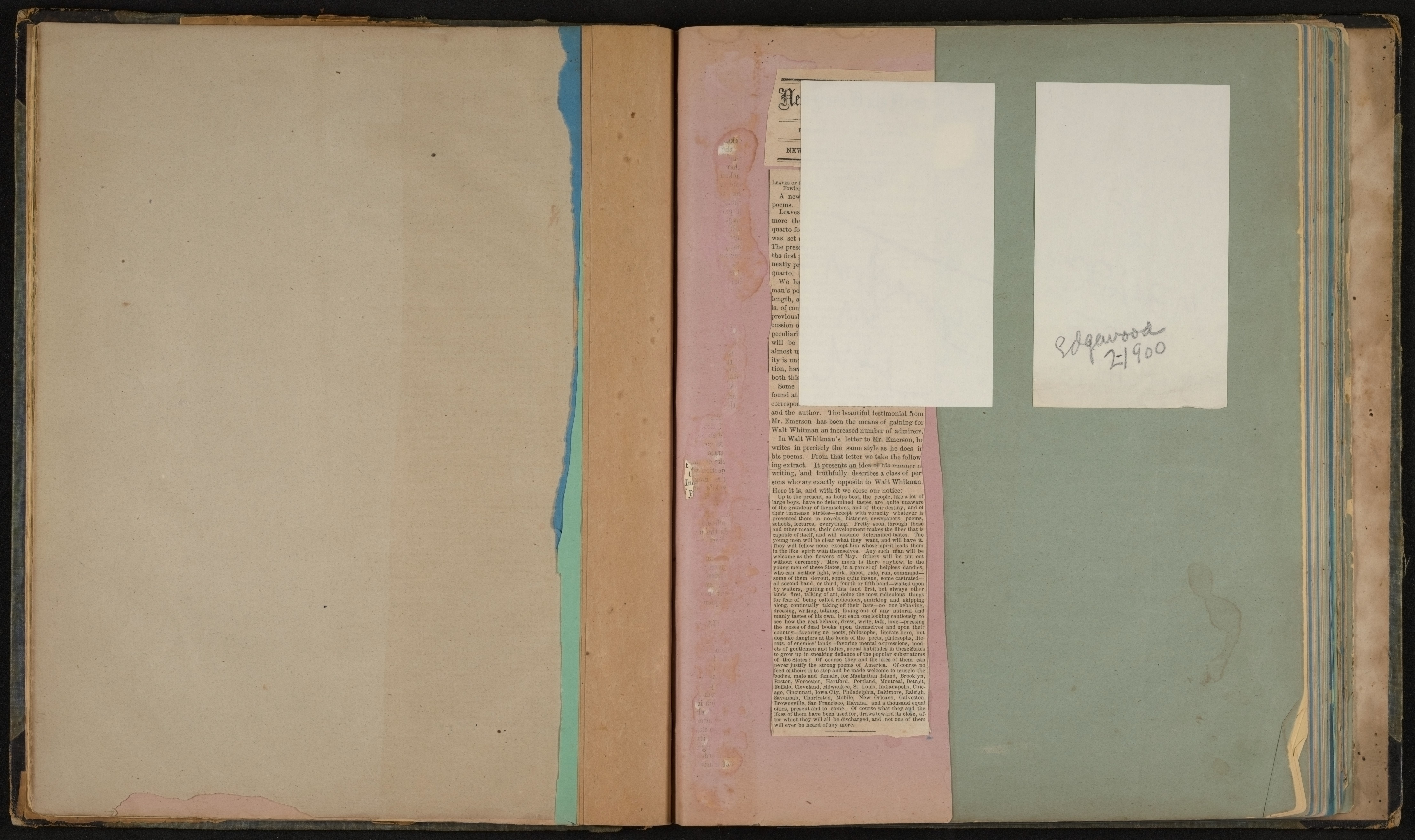 Scanned image of the current content page