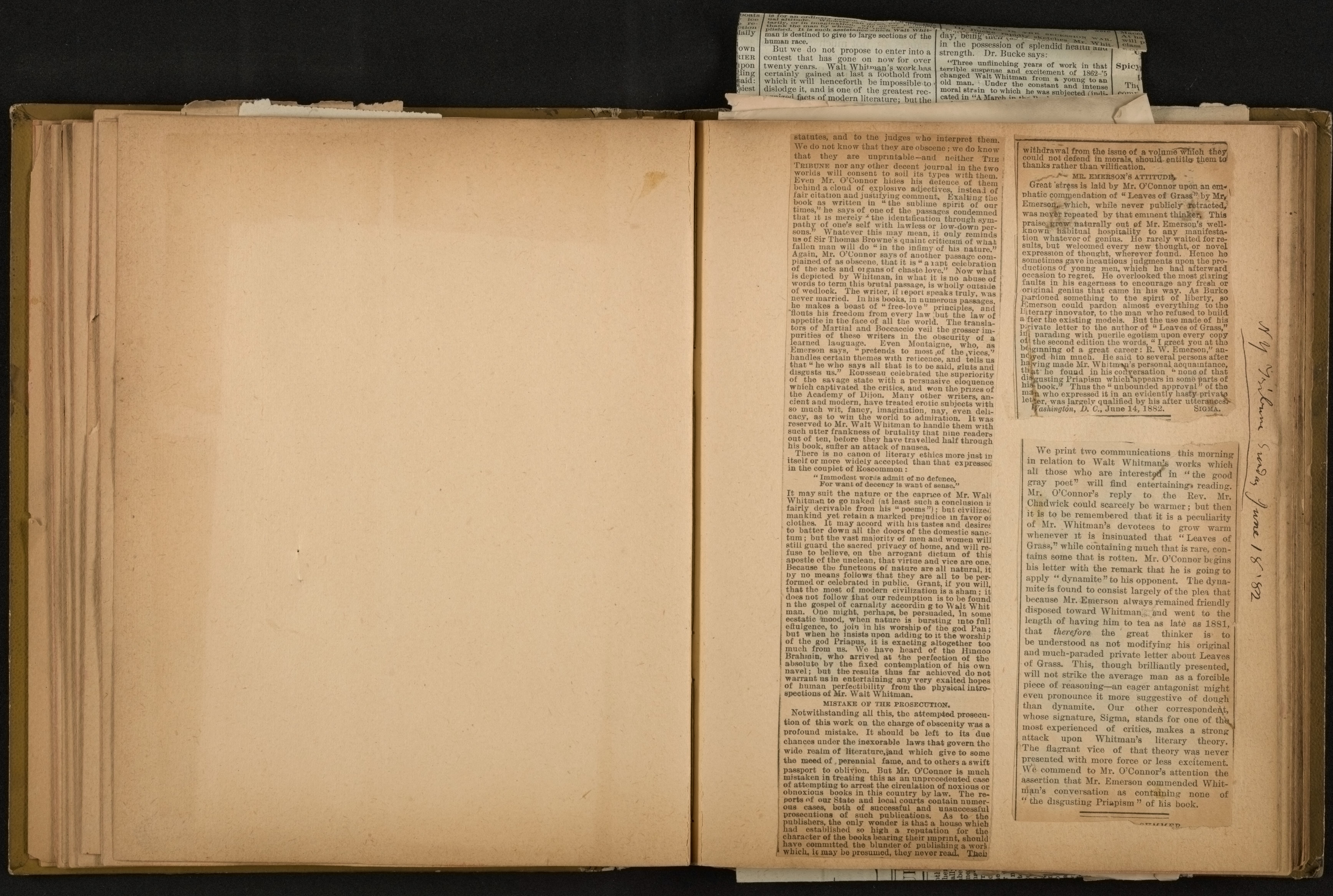 Scanned image of the current content page