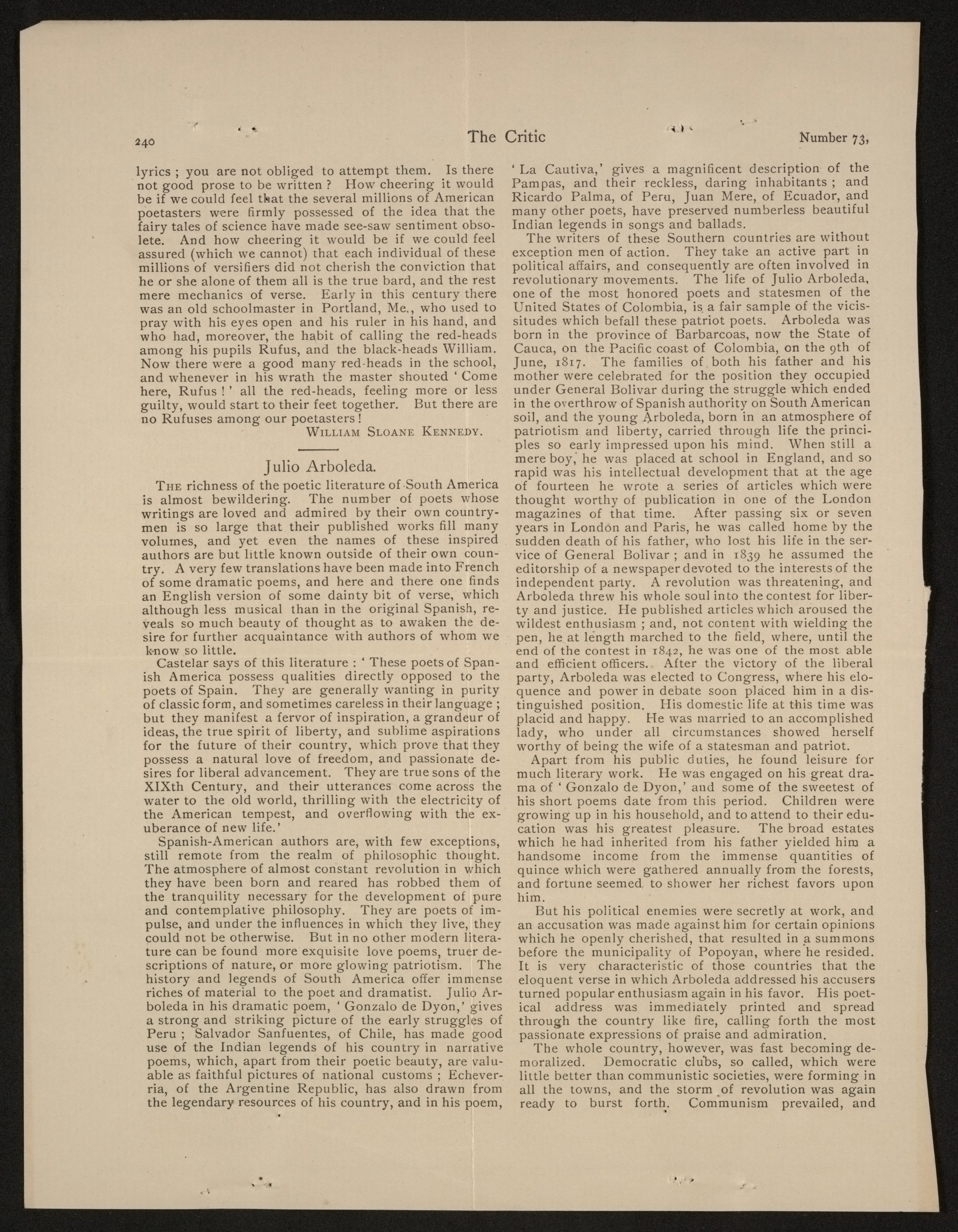 Scanned image of the current content page