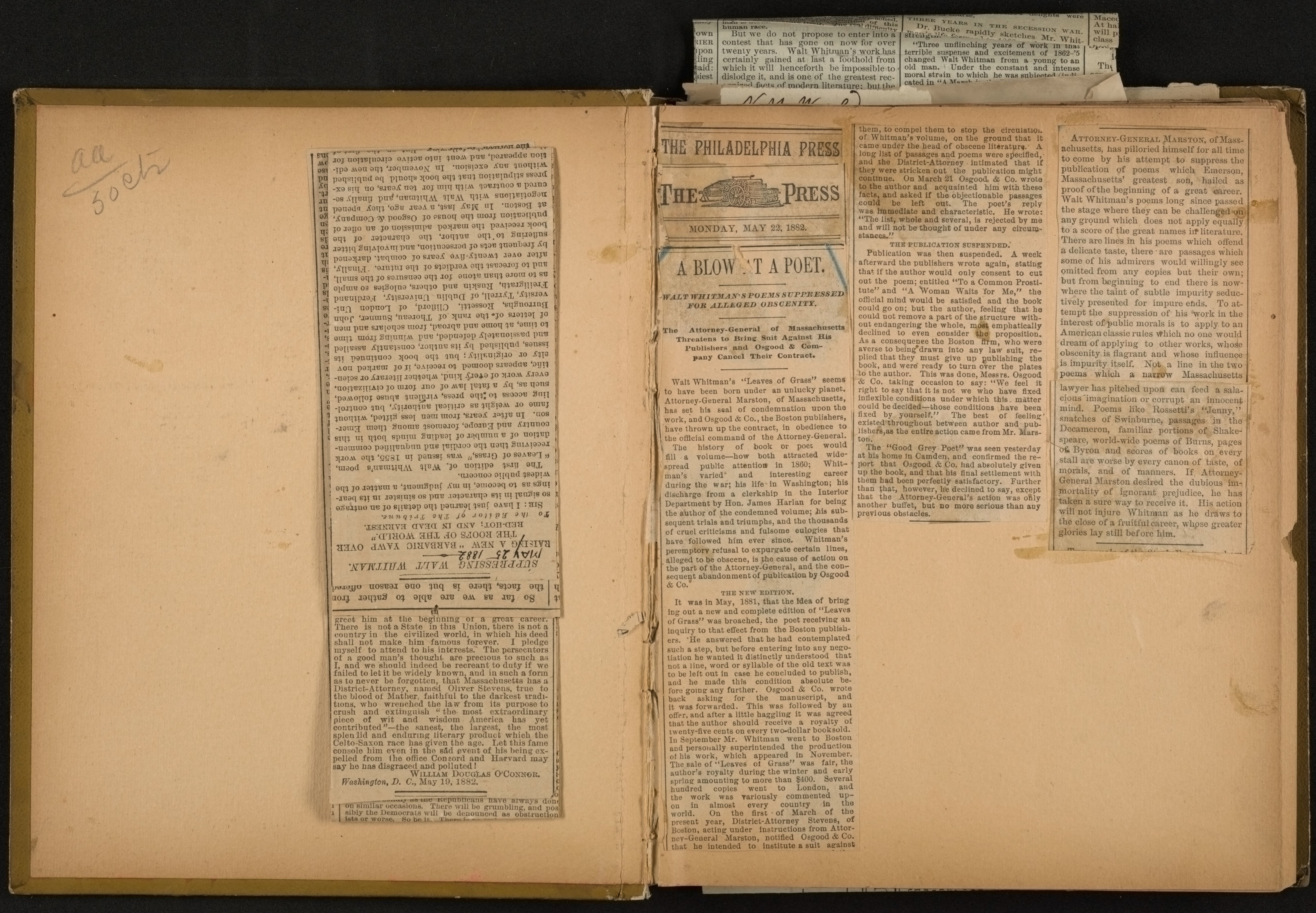 Scanned image of the current content page