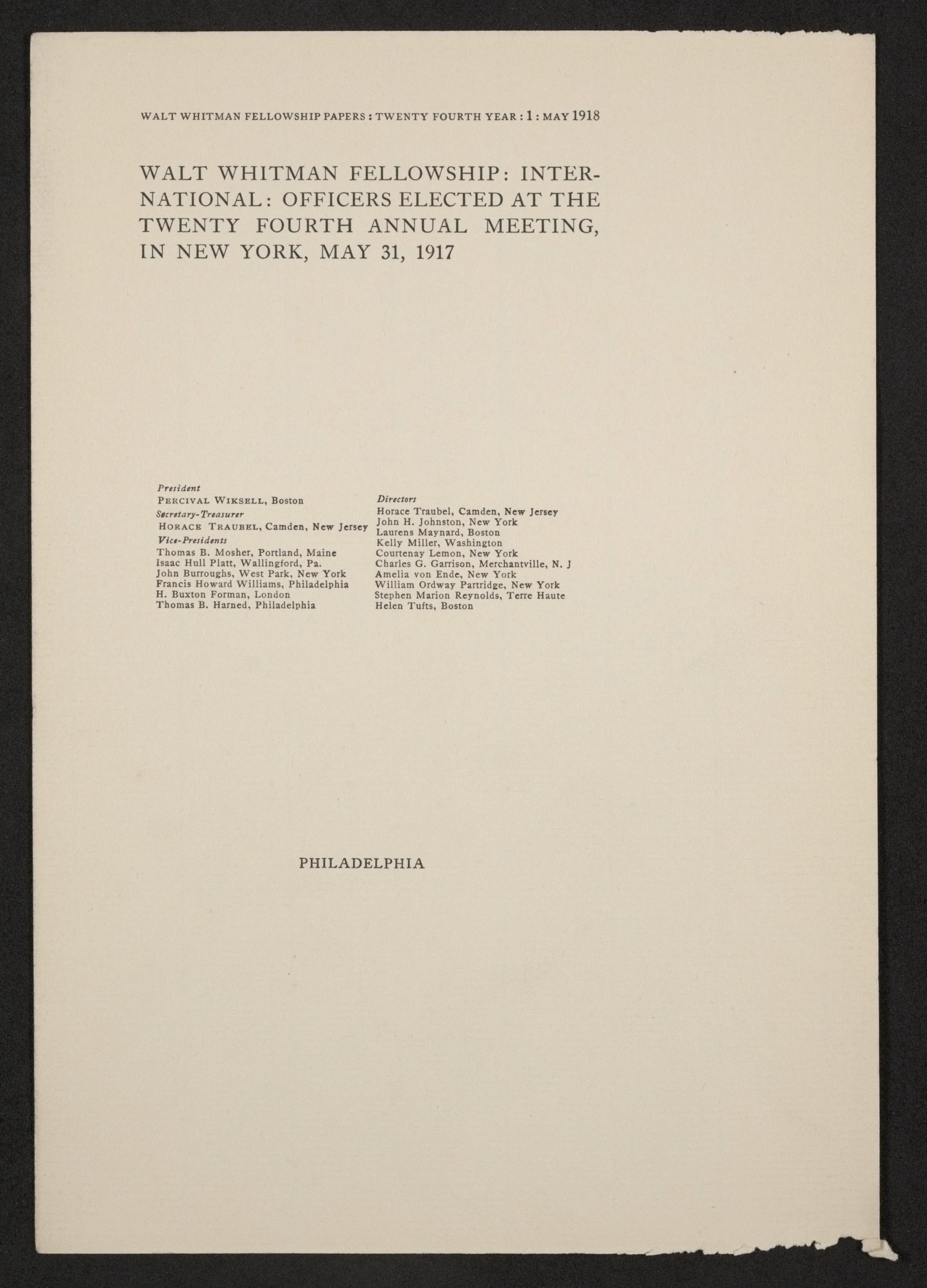 Scanned image of the current content page