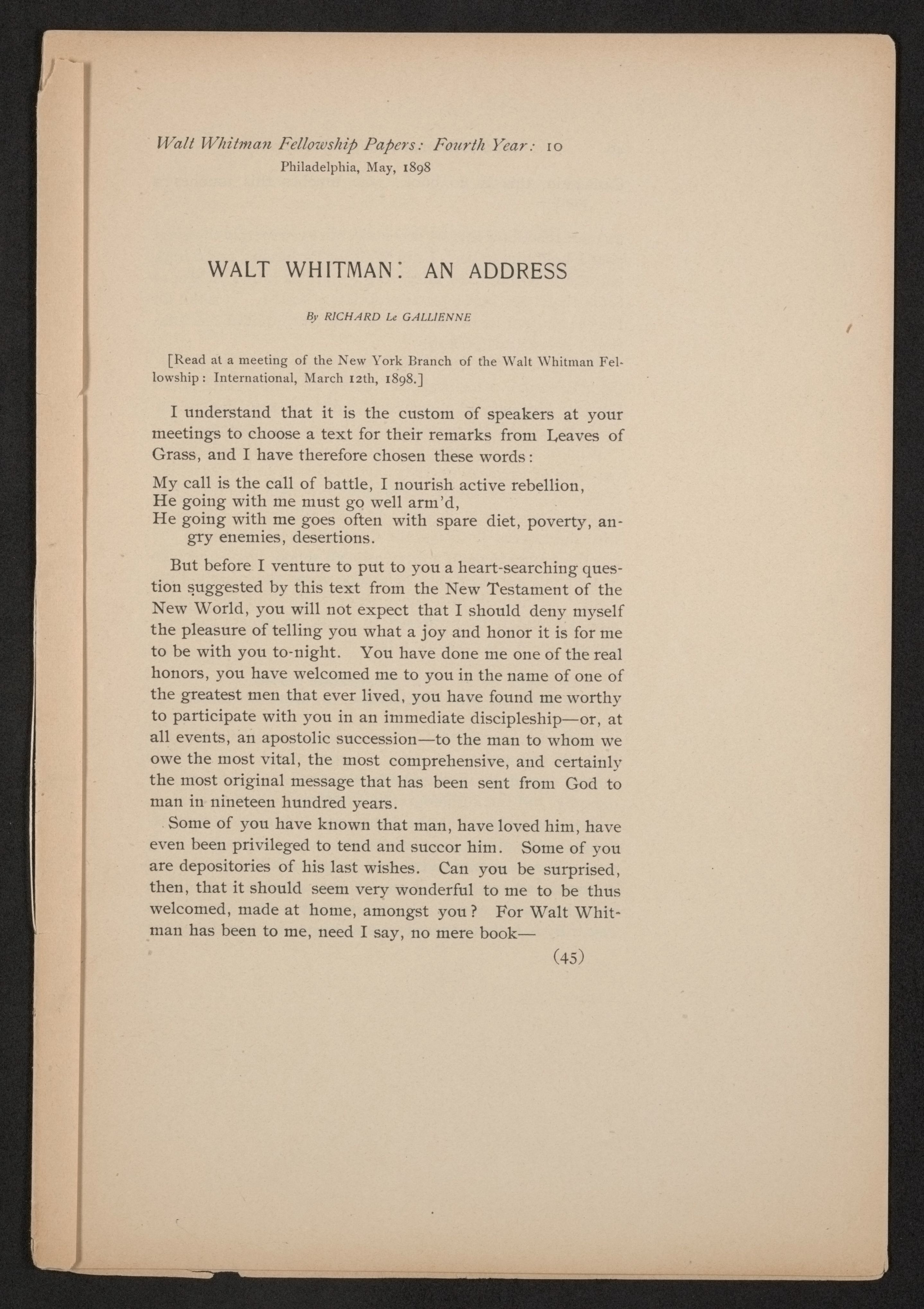 Scanned image of the current content page