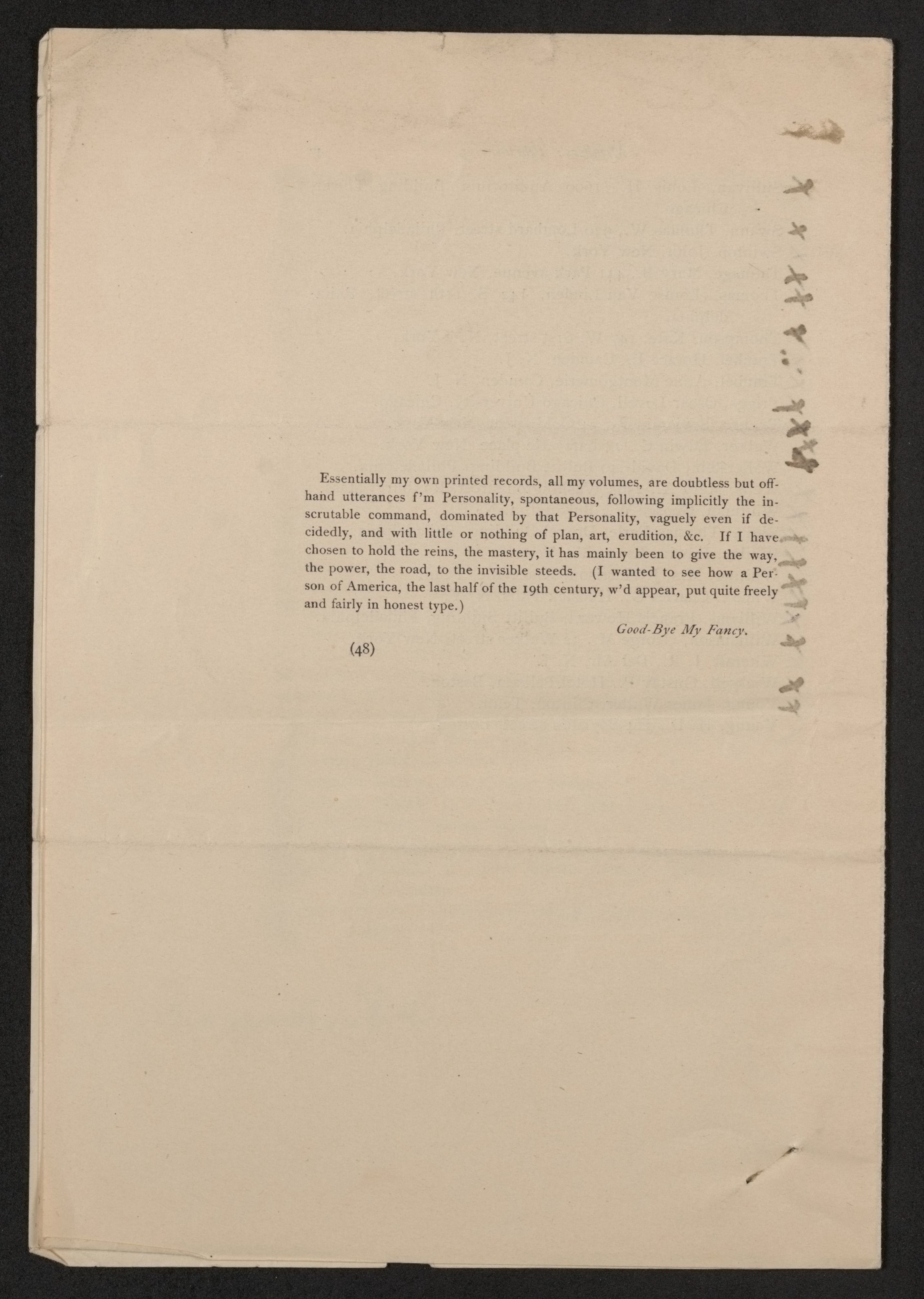 Scanned image of the current content page