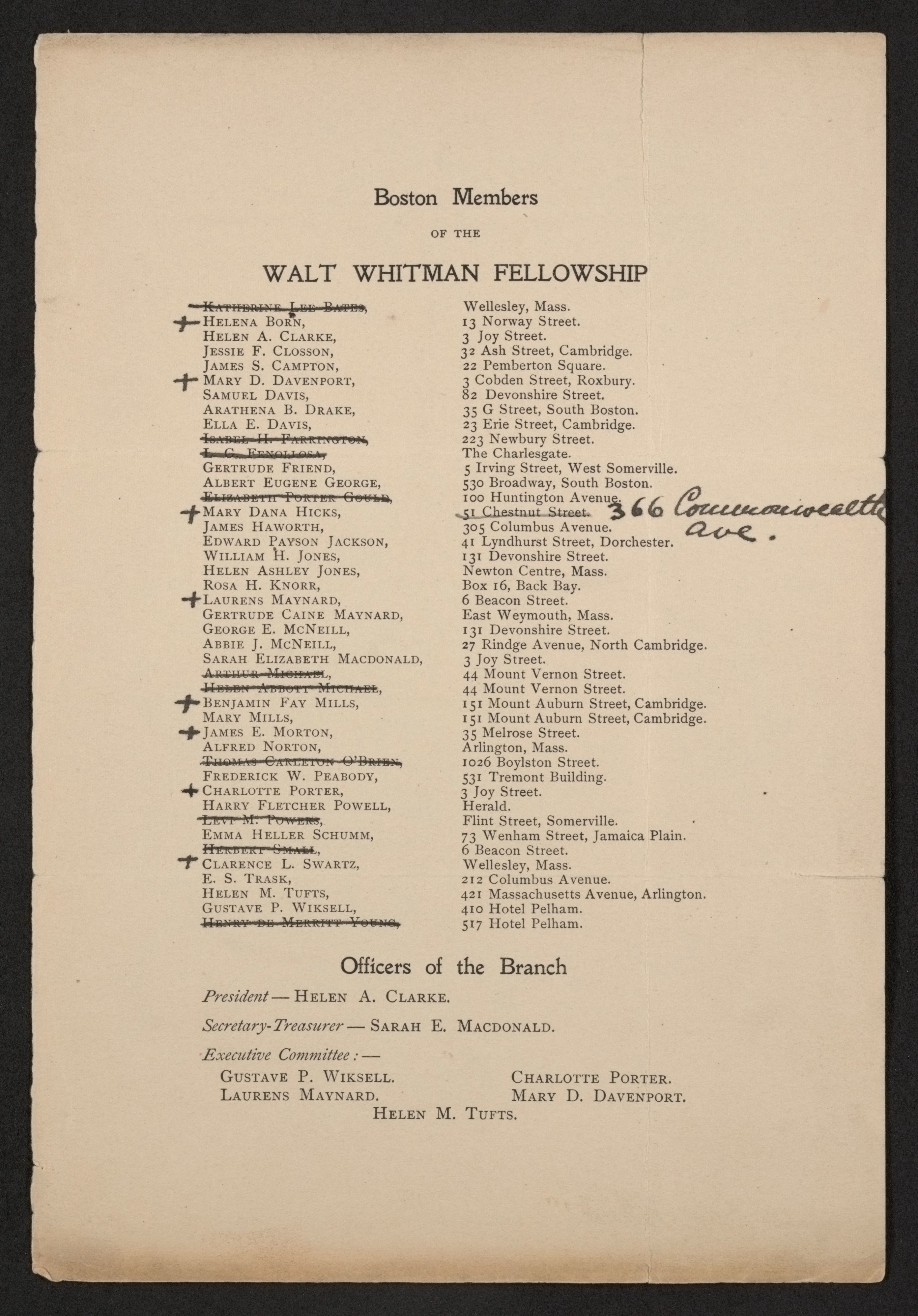 Scanned image of the current content page