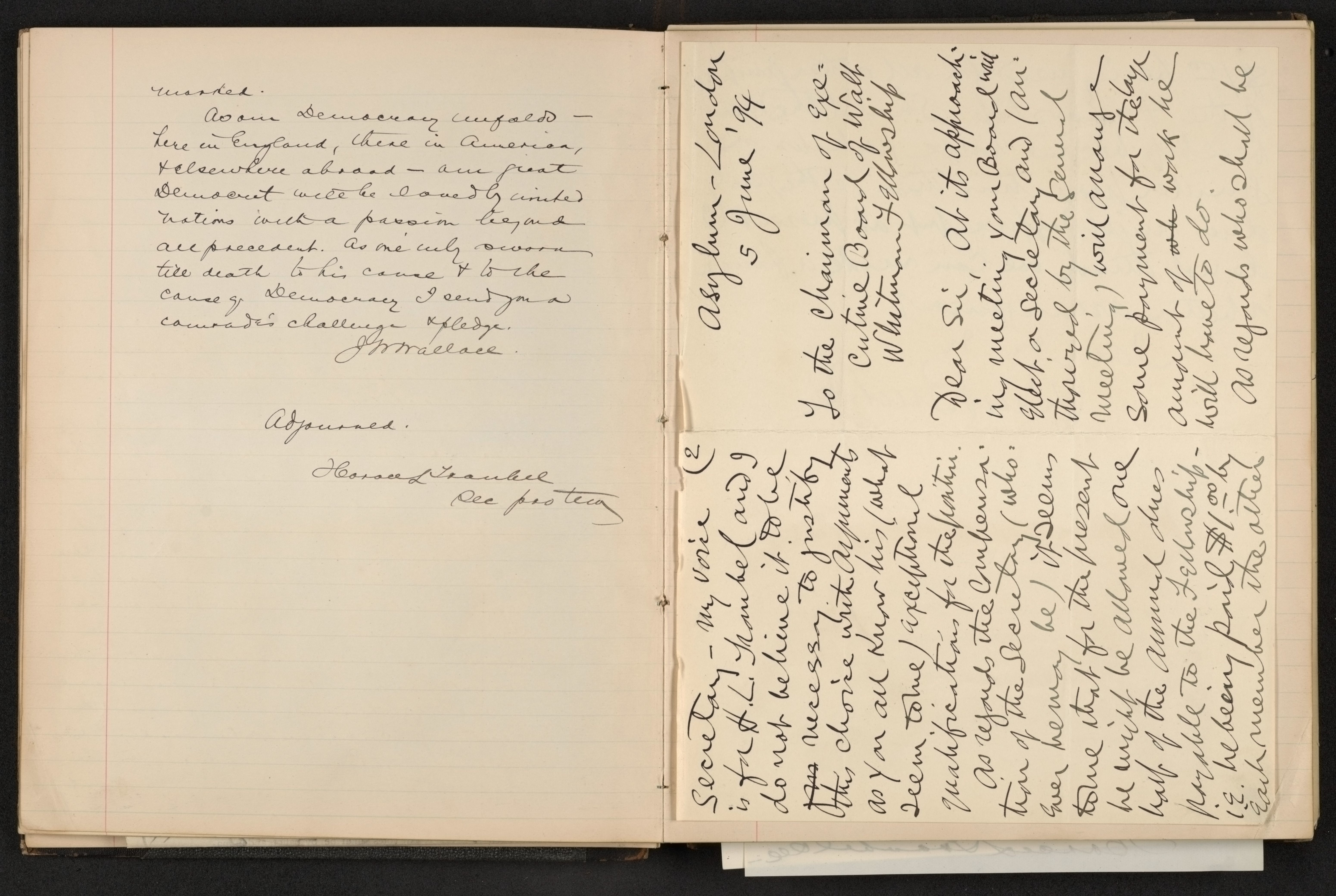 Scanned image of the current content page