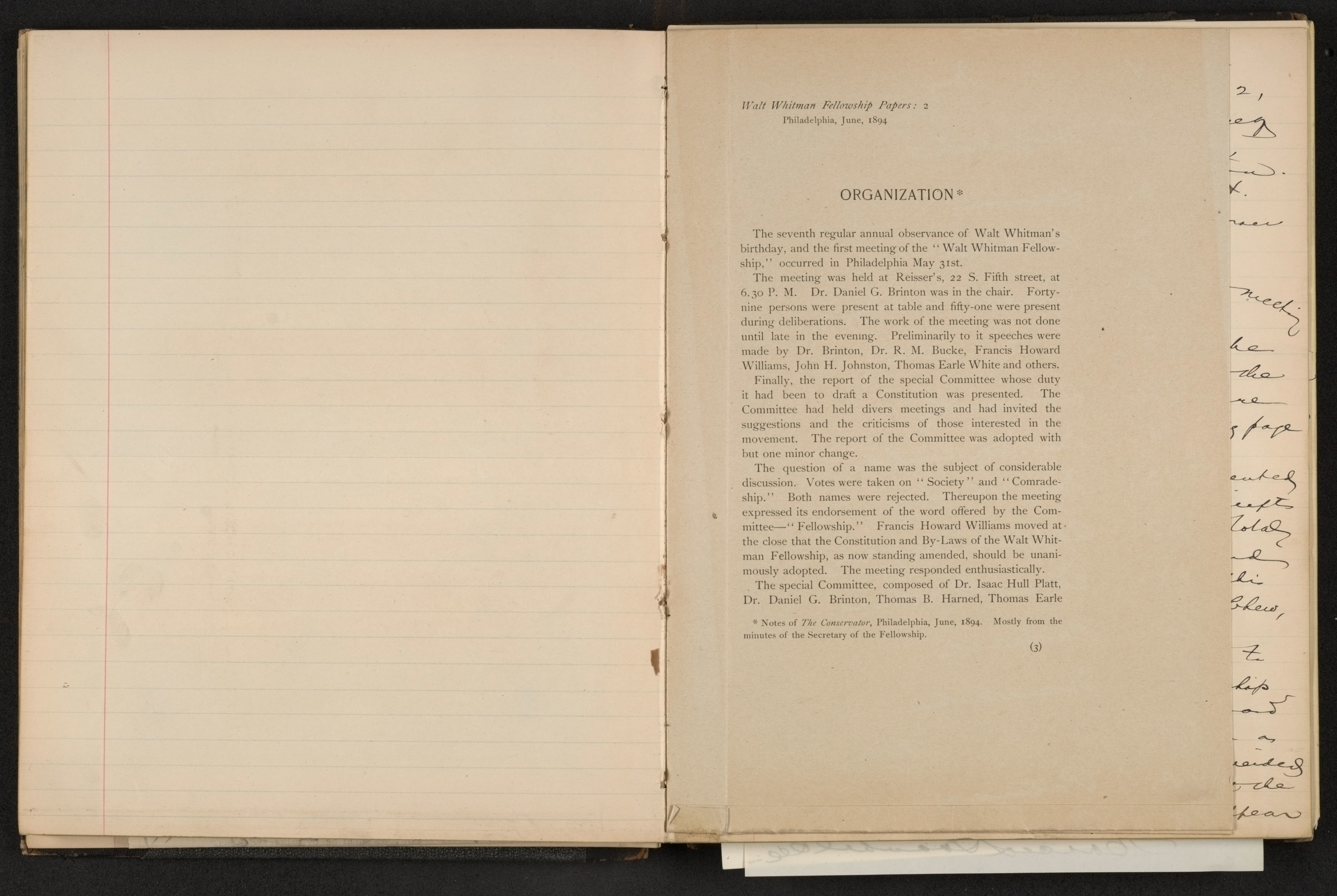 Scanned image of the current content page