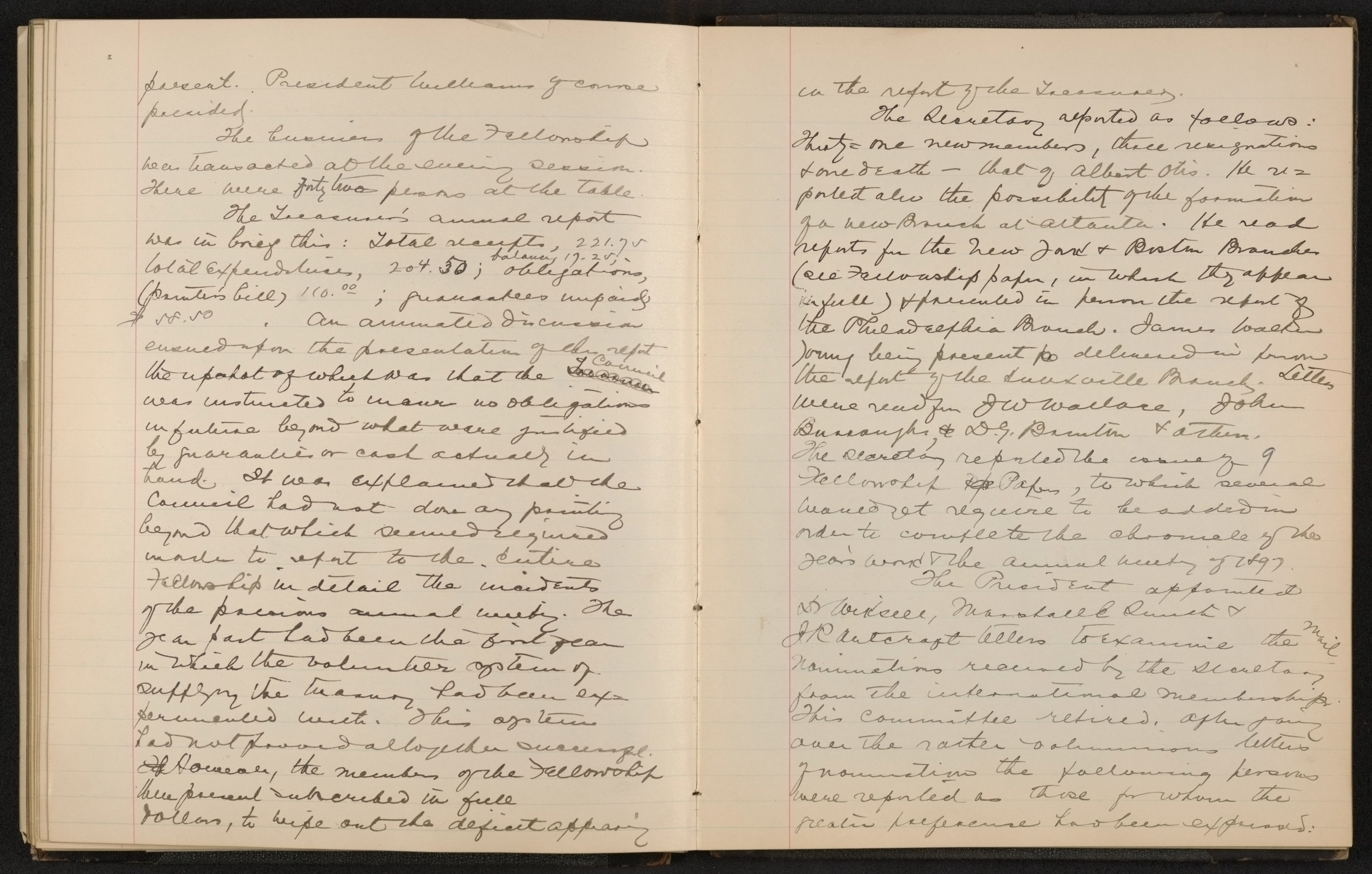 Scanned image of the current content page