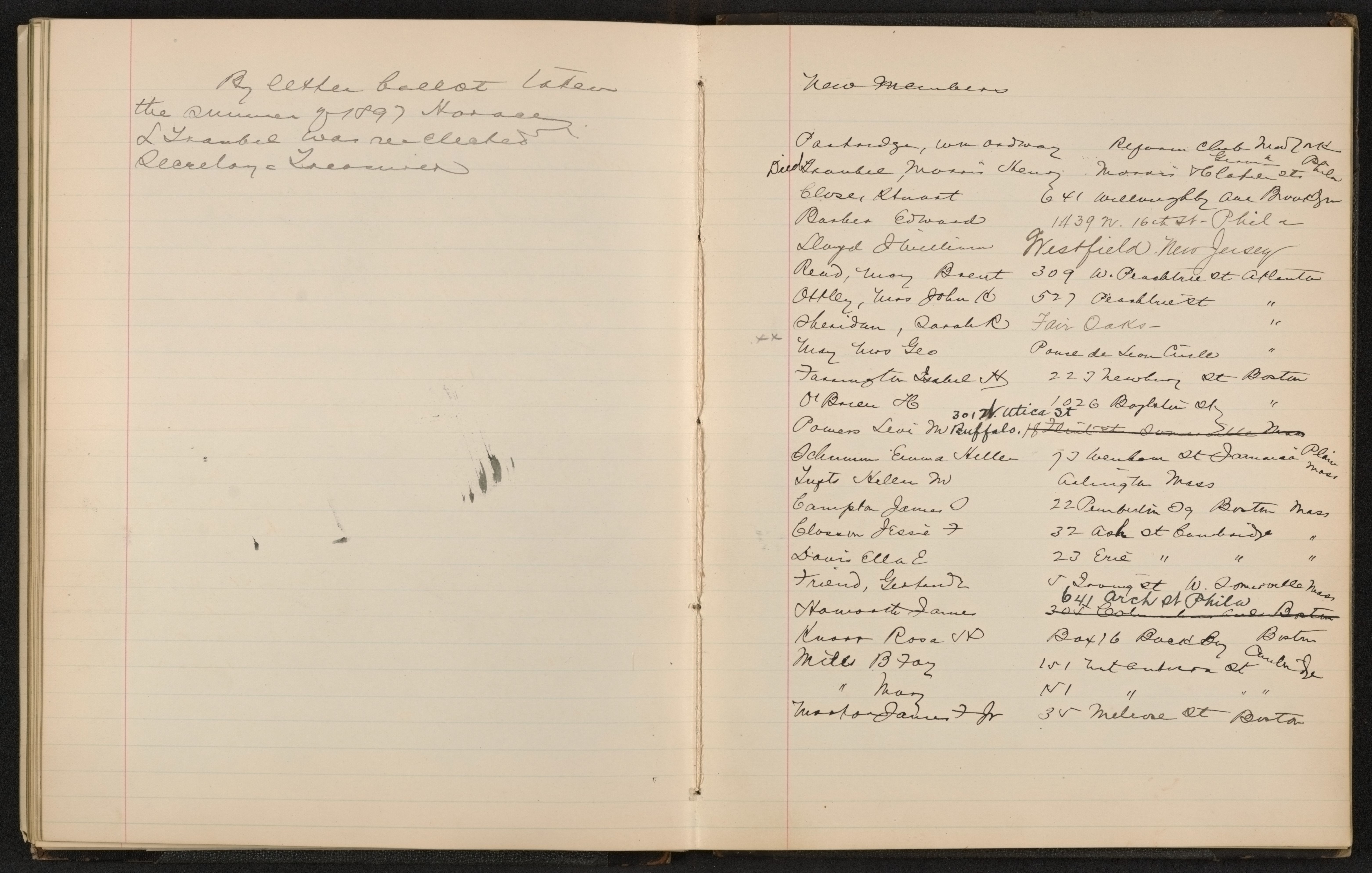 Scanned image of the current content page