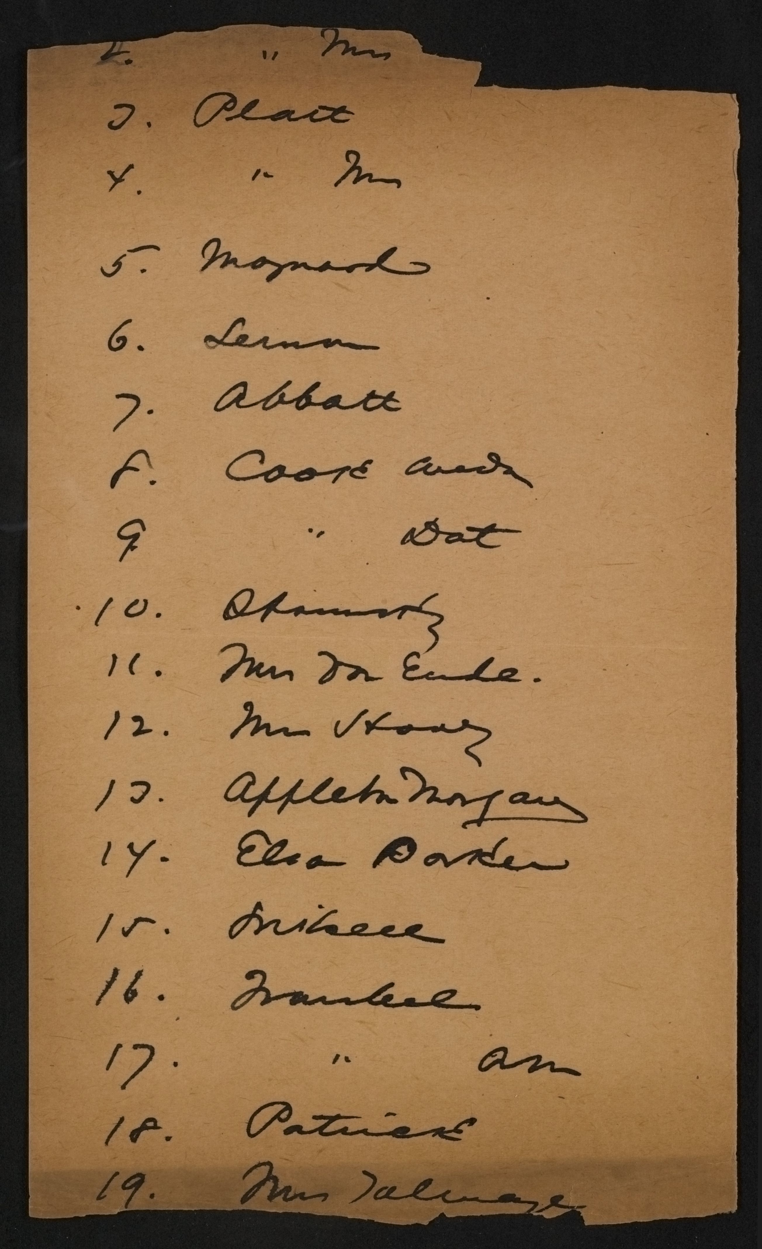 Scanned image of the current content page