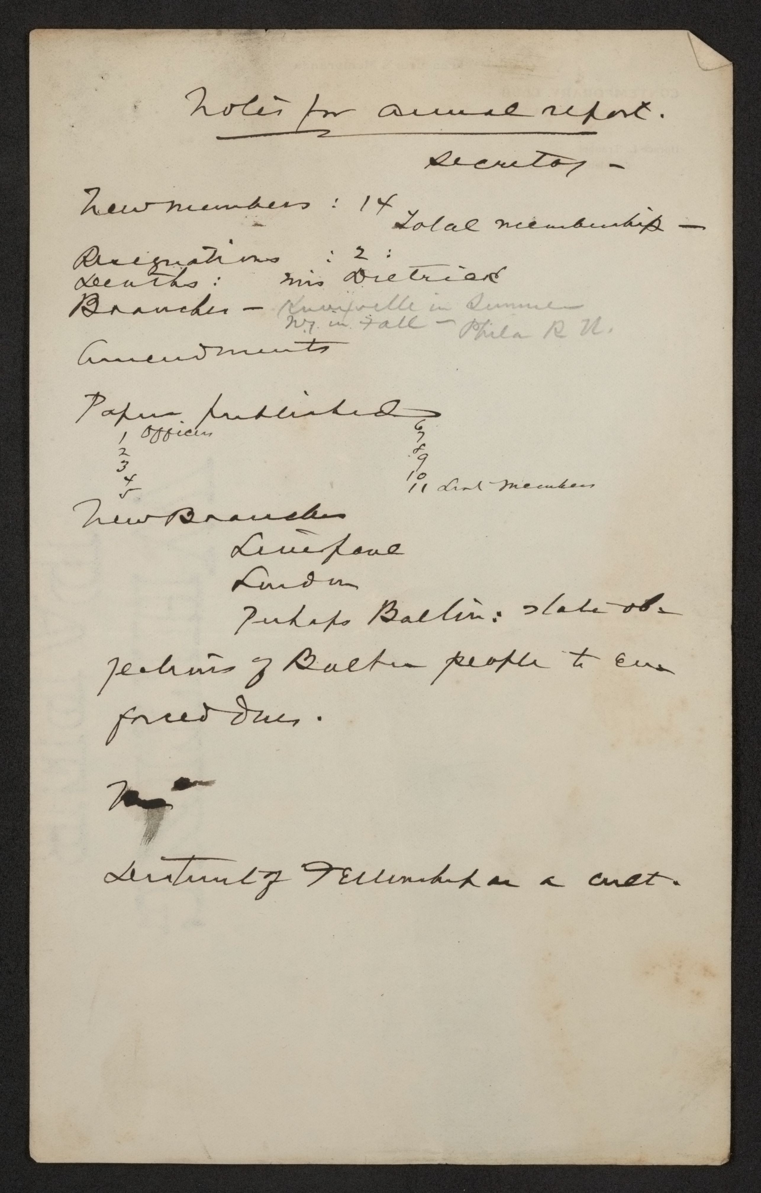 Scanned image of the current content page