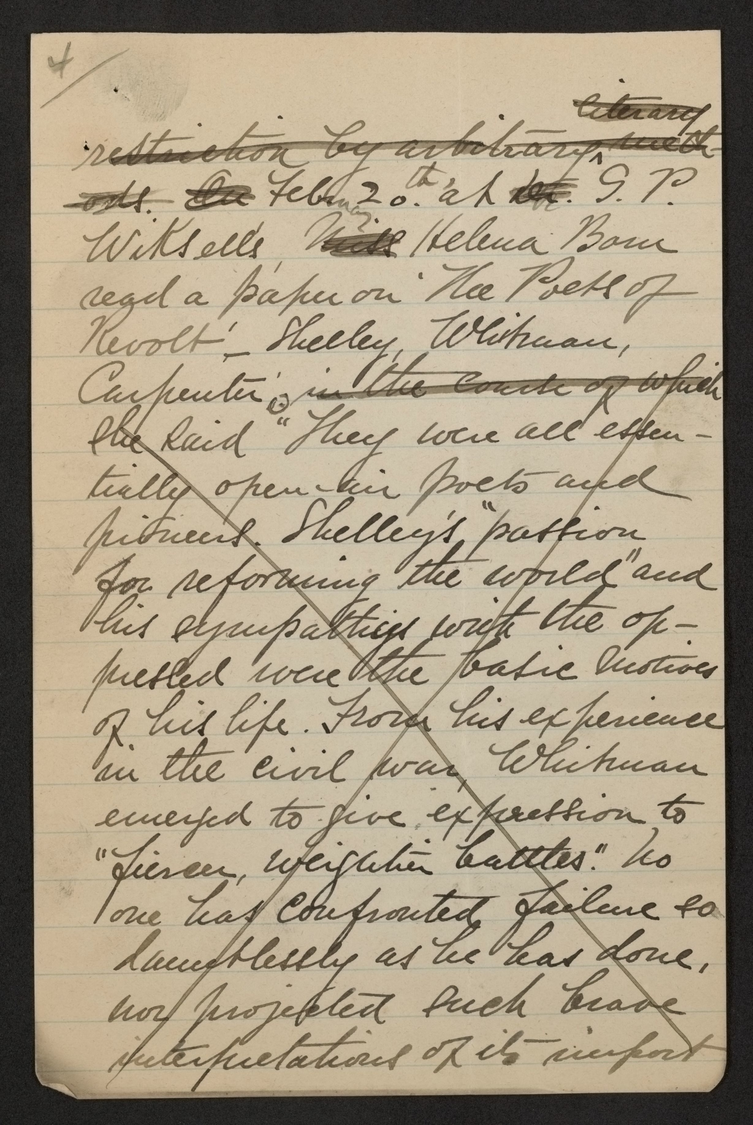 Scanned image of the current content page