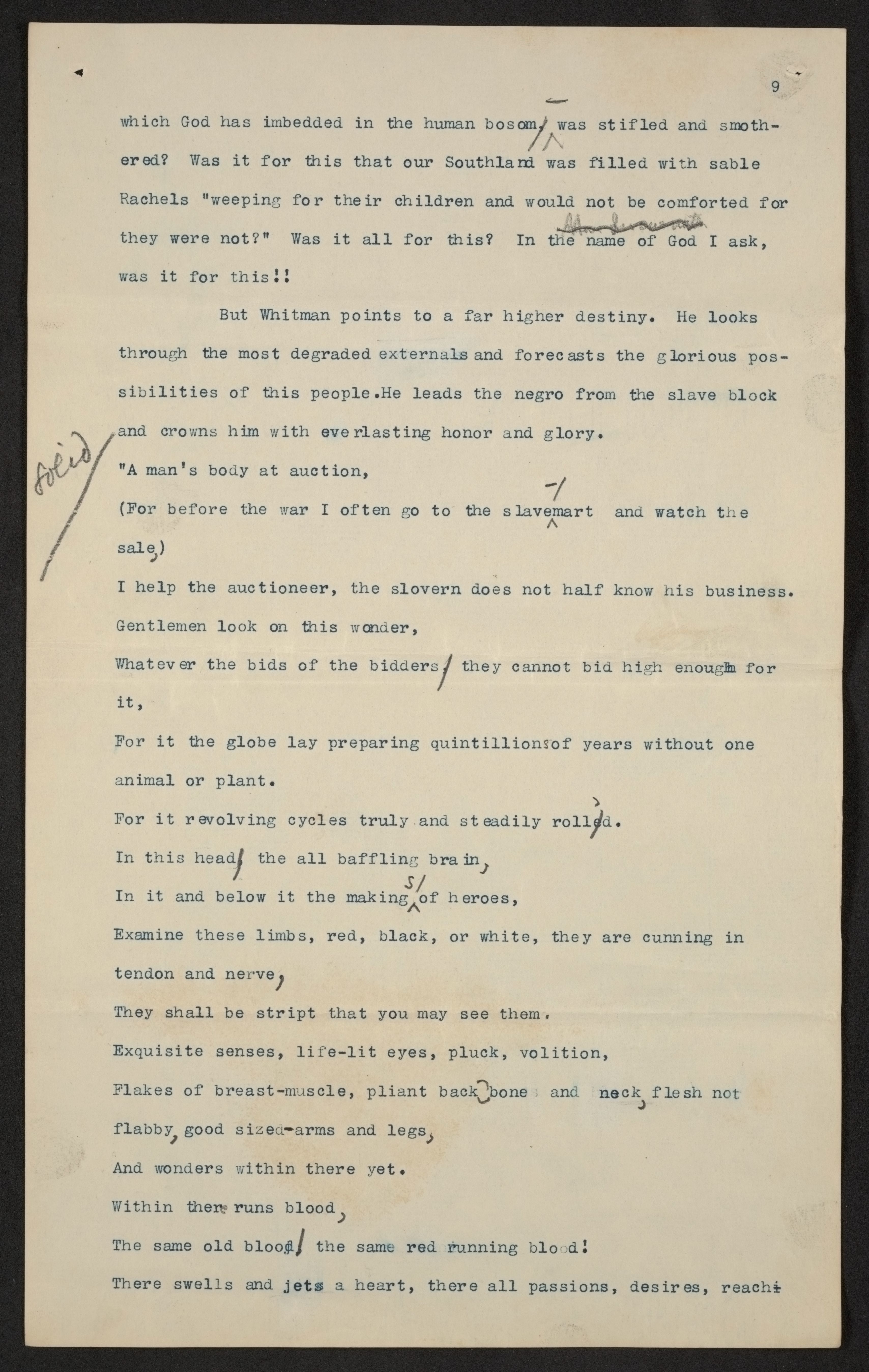 Scanned image of the current content page