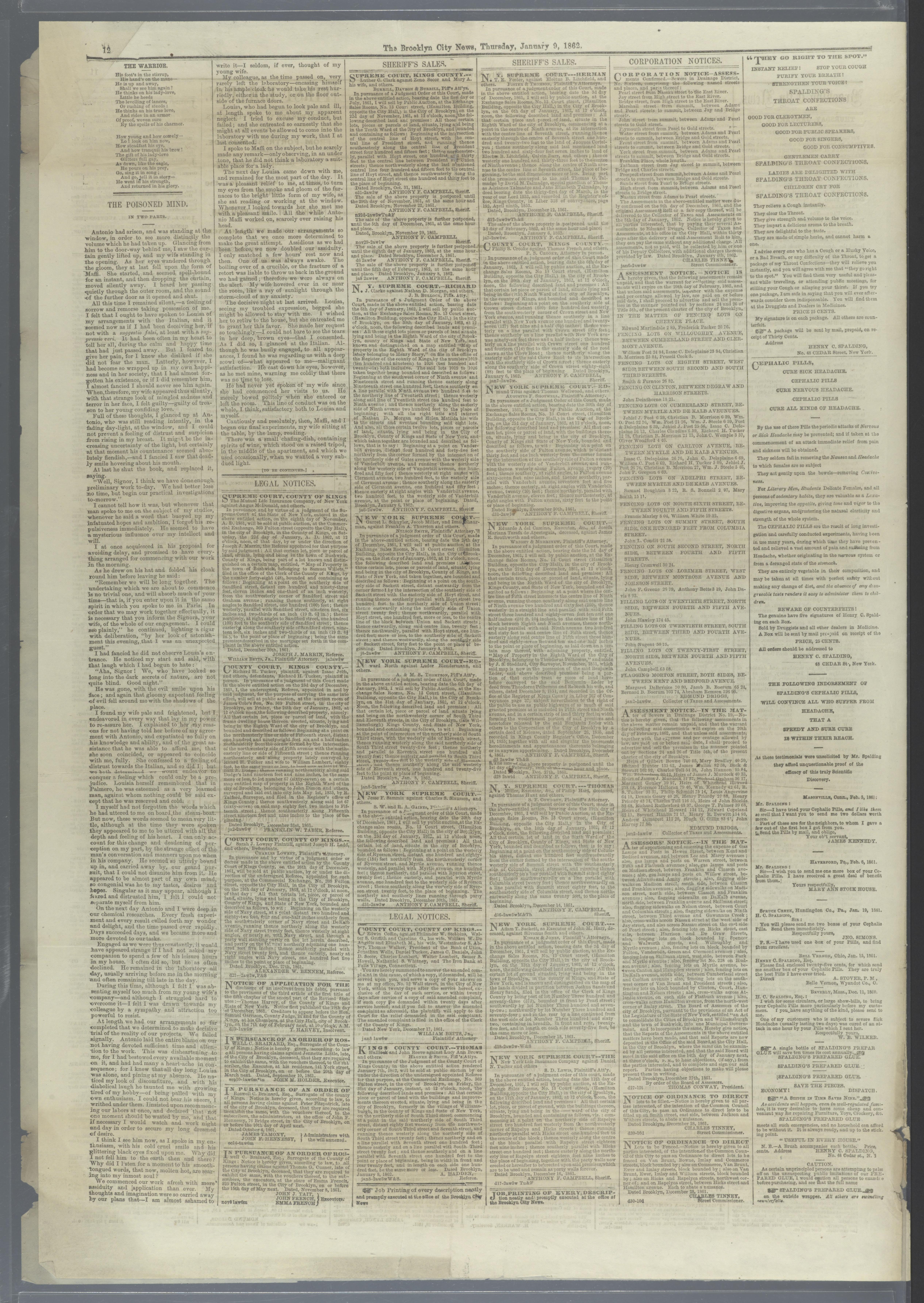 Scanned image of the current content page