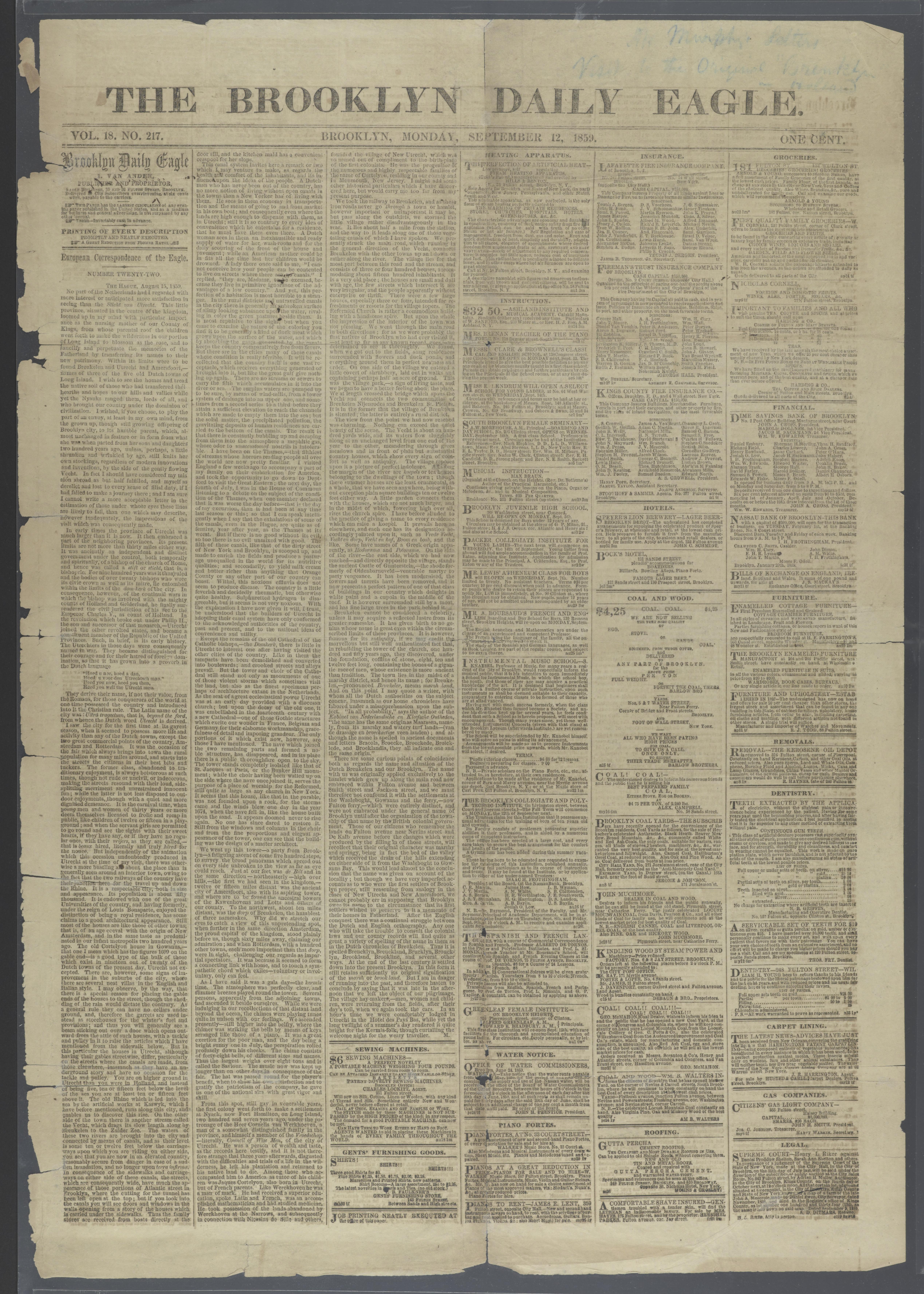 Scanned image of the current content page