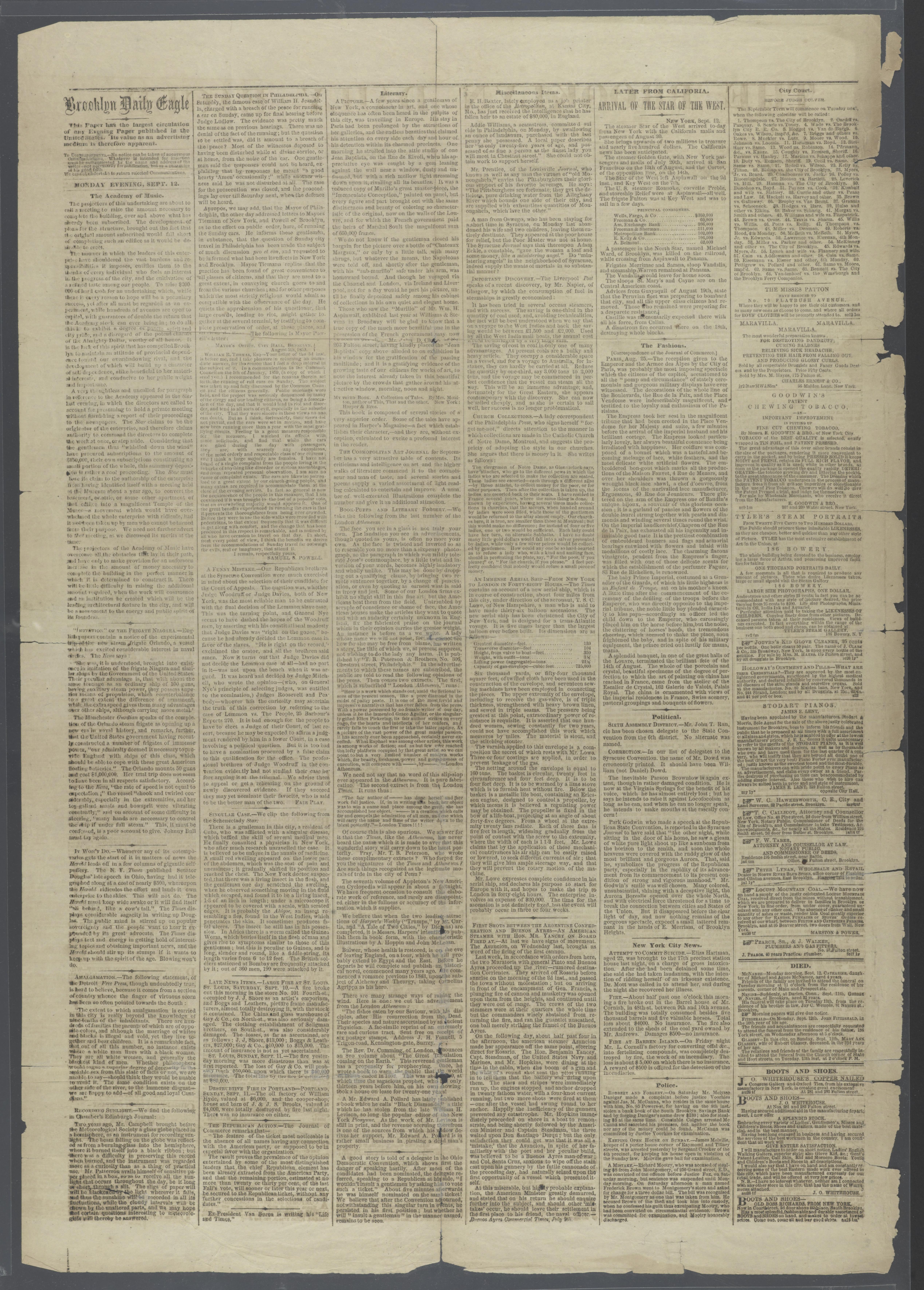 Scanned image of the current content page