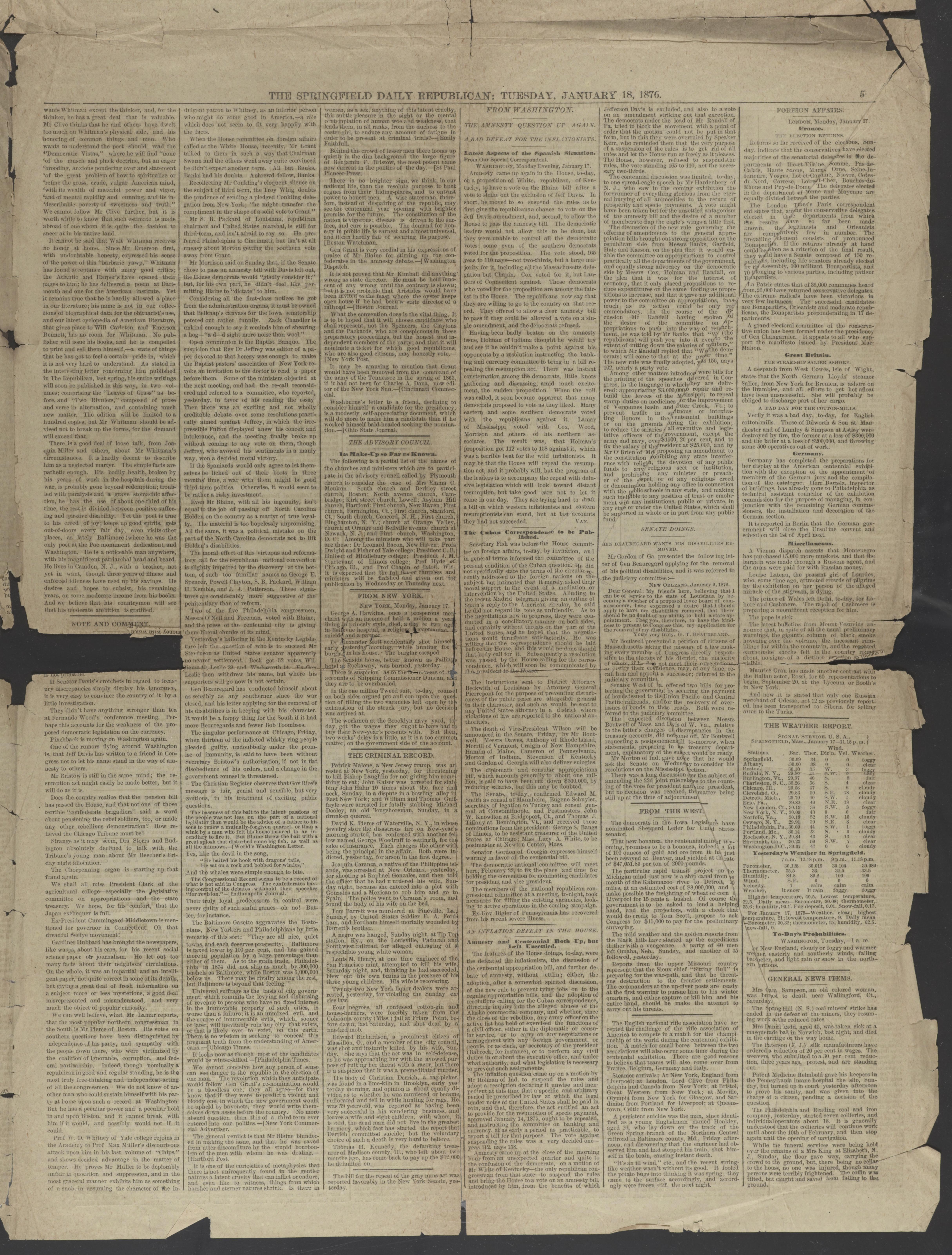 Scanned image of the current content page