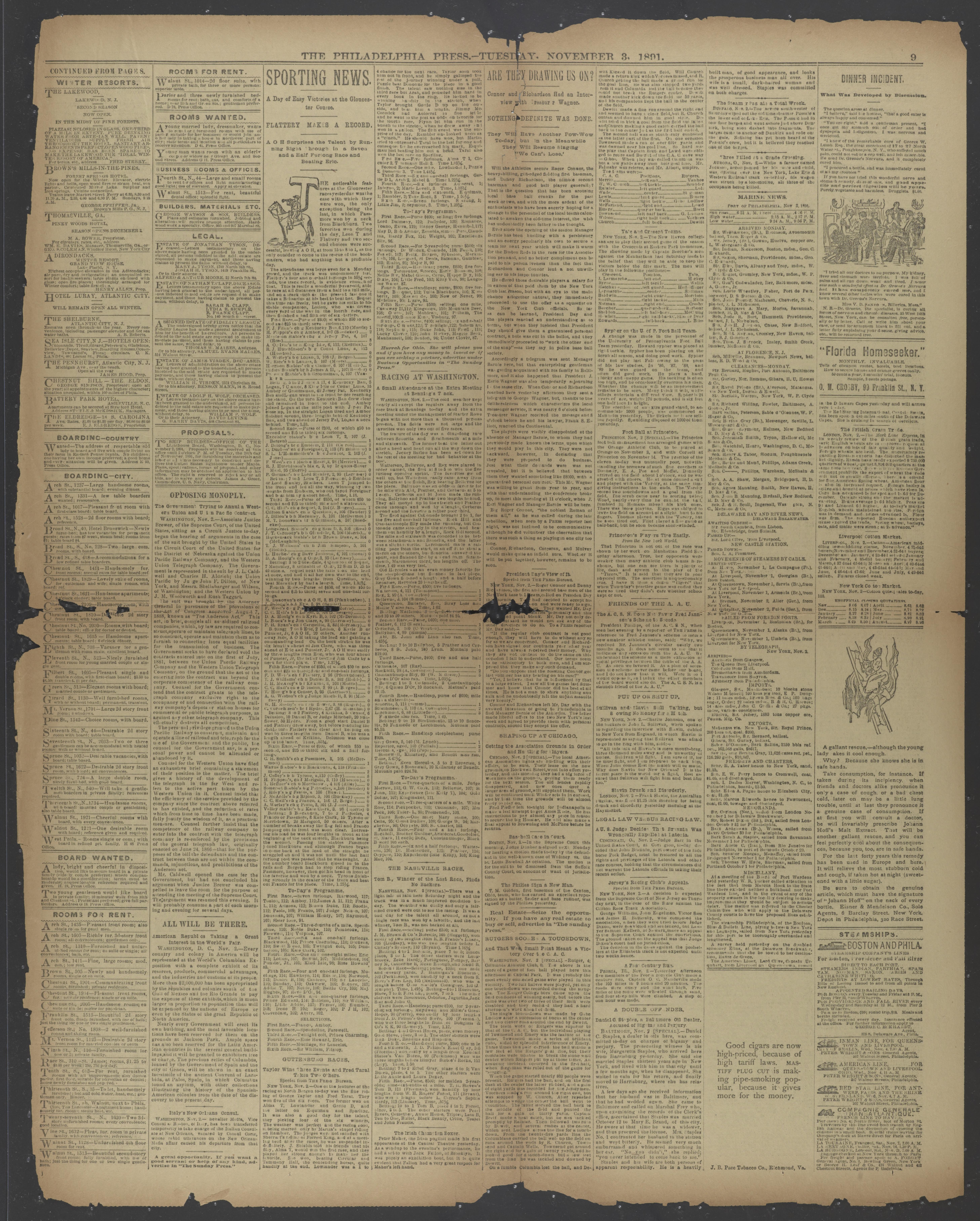 Scanned image of the current content page