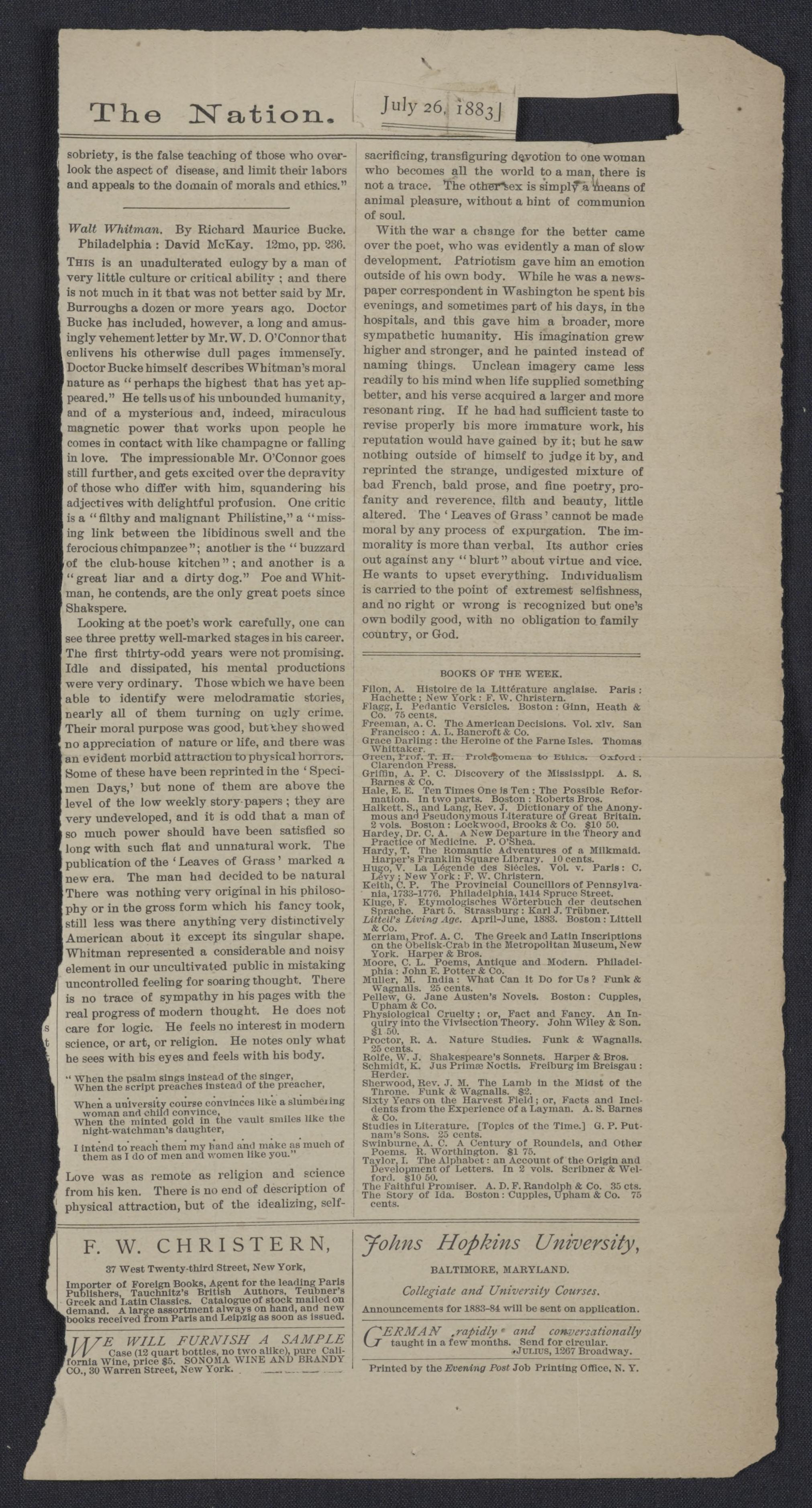 Scanned image of the current content page