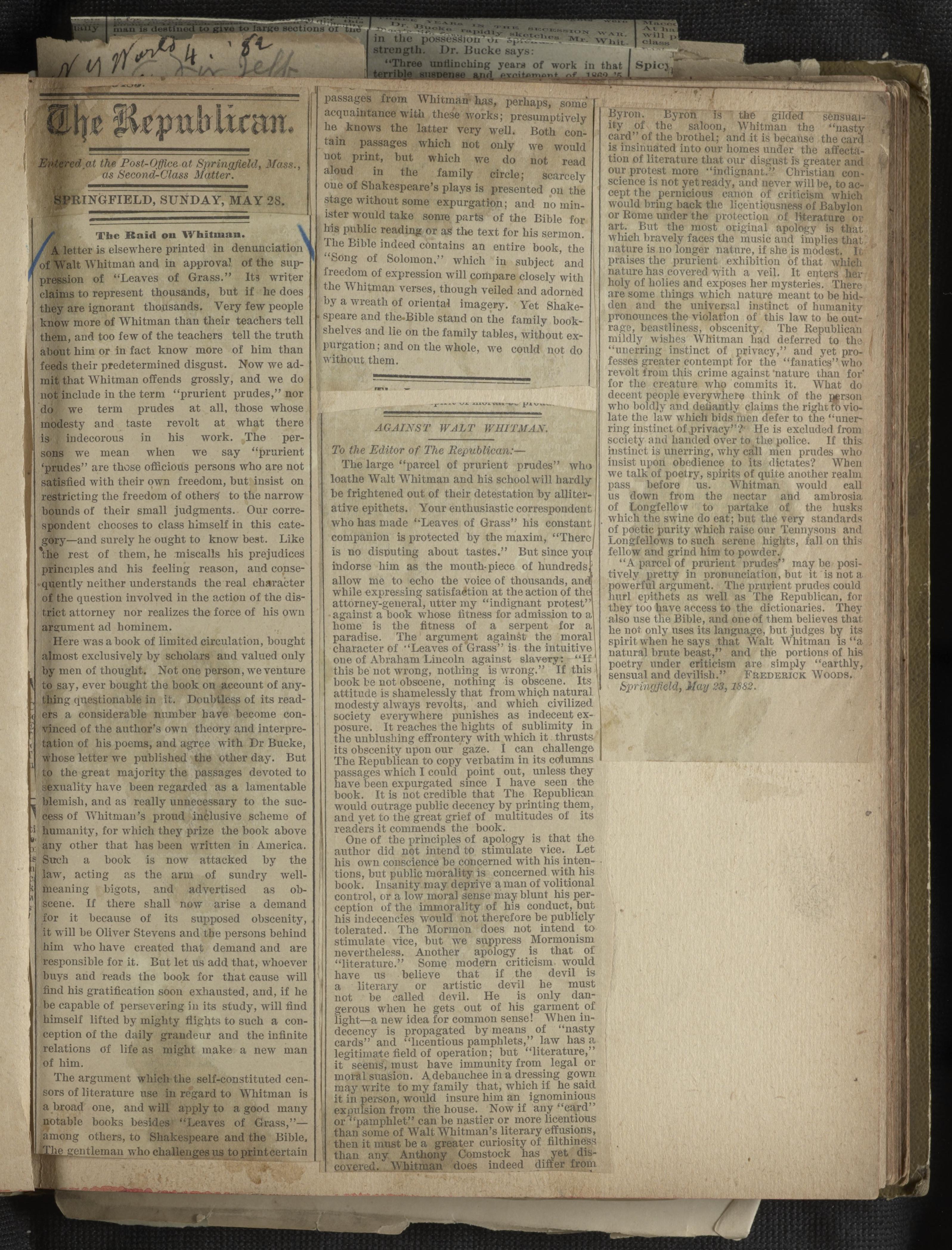 Scanned image of the current content page