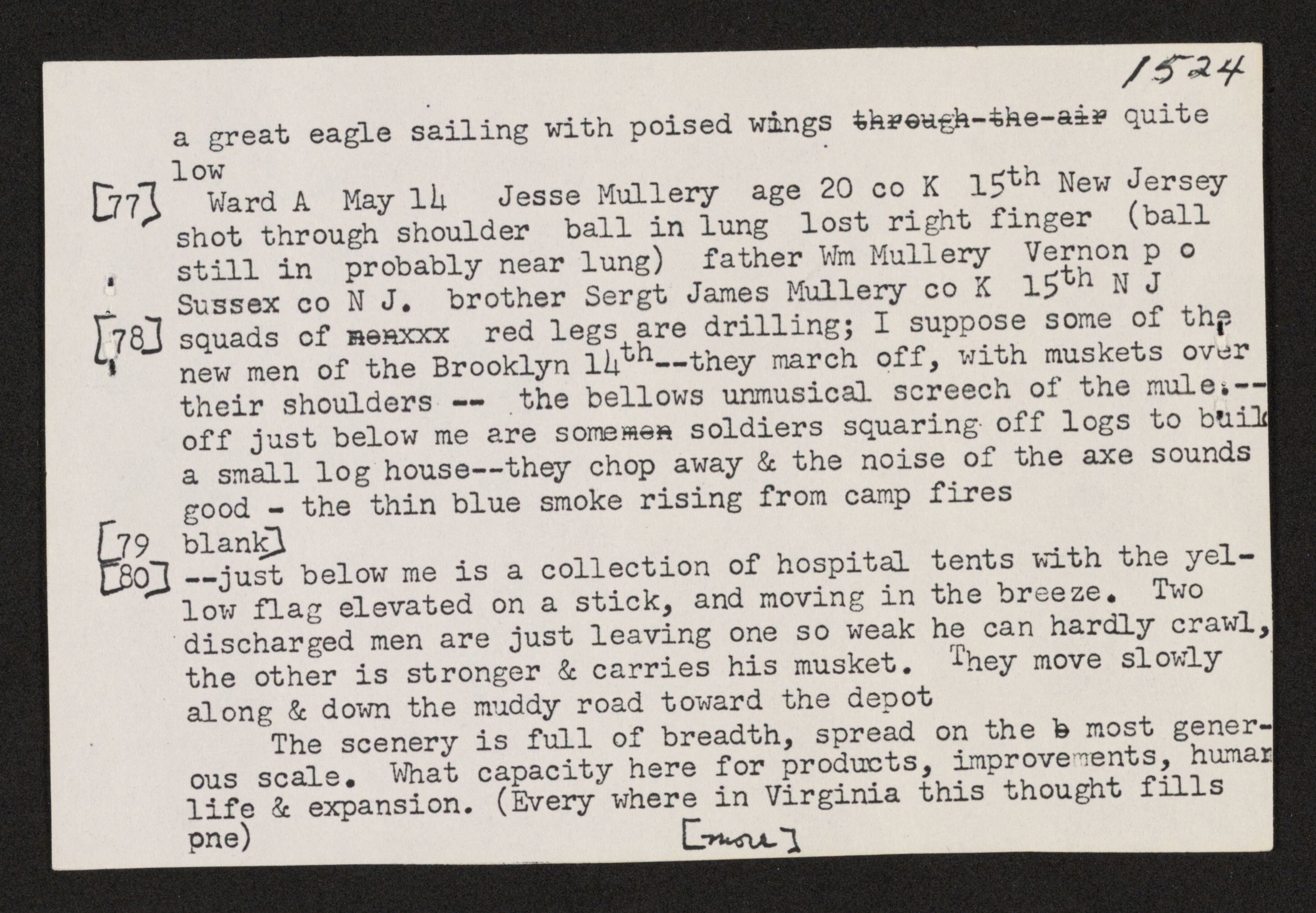 Scanned image of the current content page