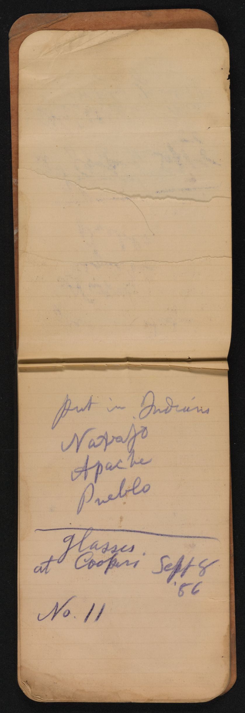 Scanned image of the current content page