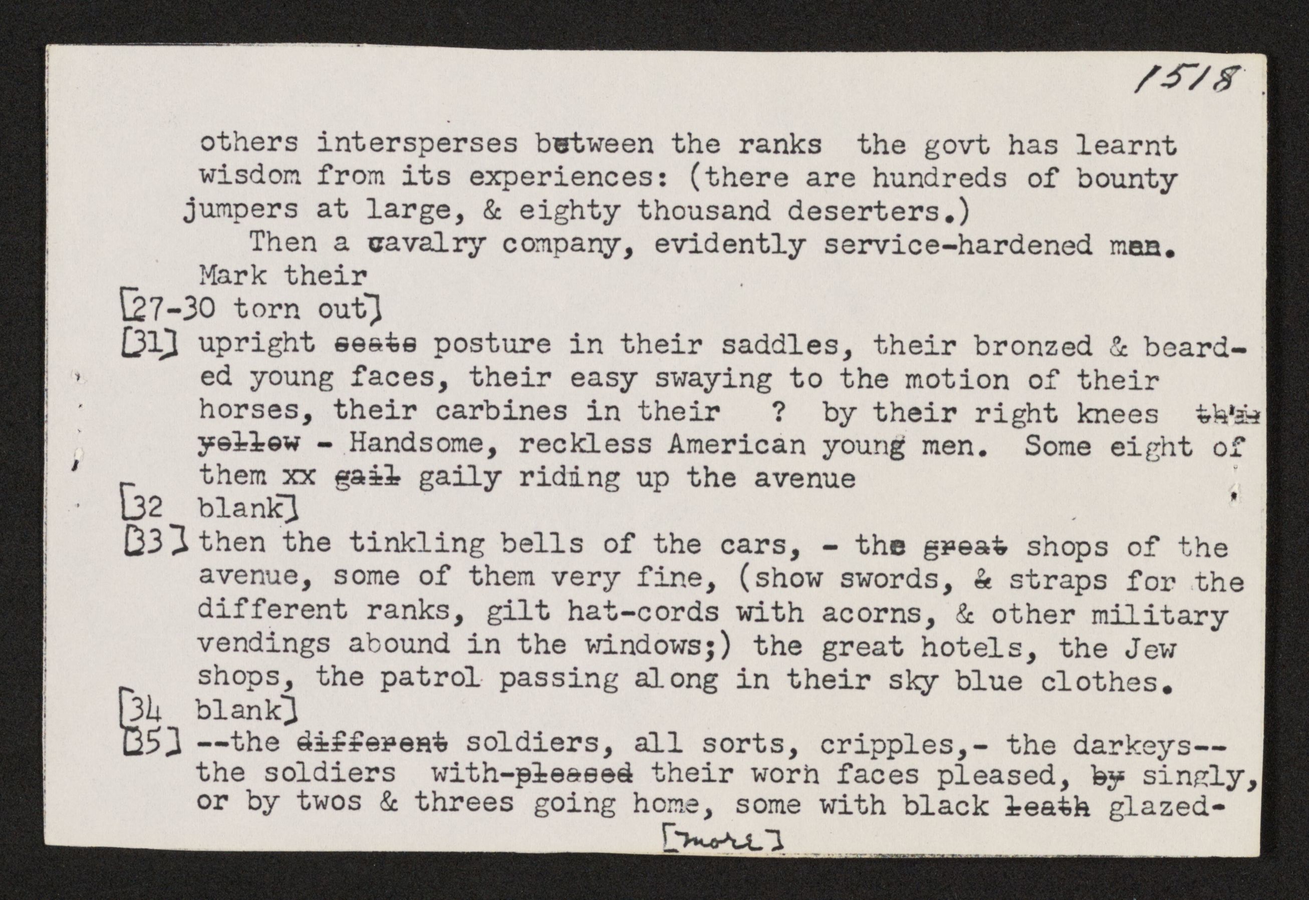 Scanned image of the current content page