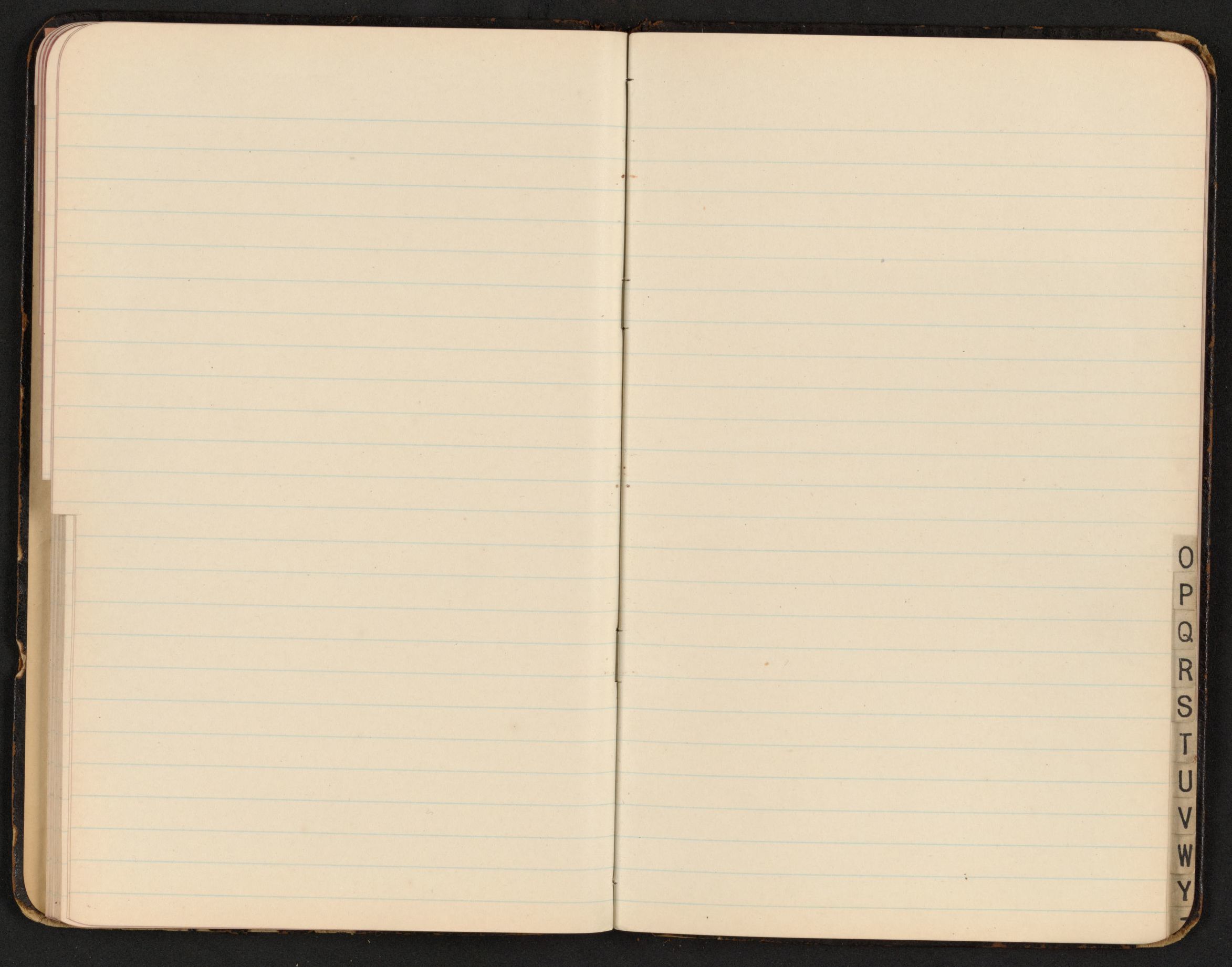 Scanned image of the current content page