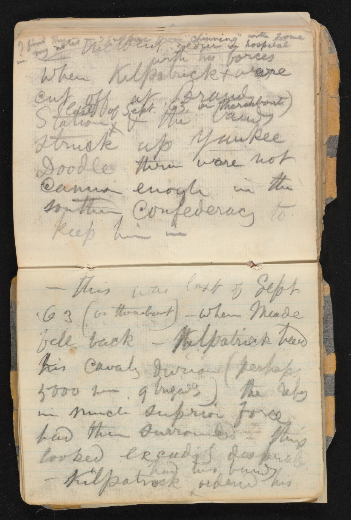 Scanned image of the current content page