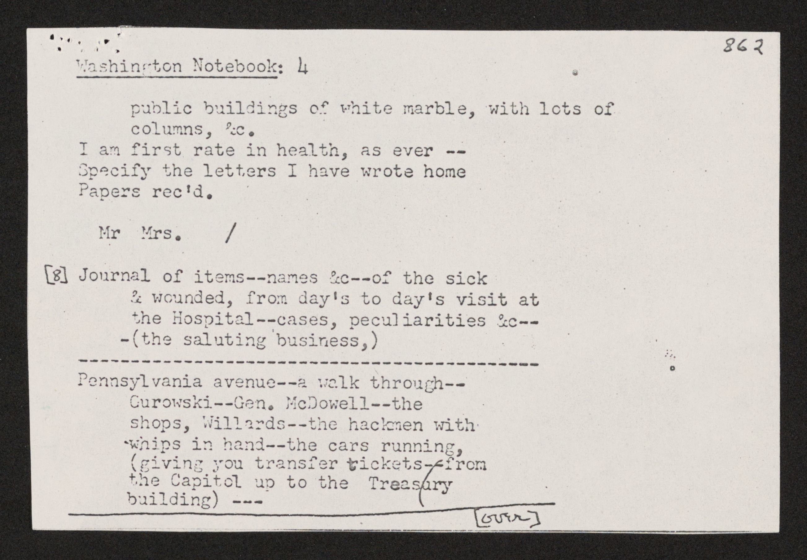 Scanned image of the current content page