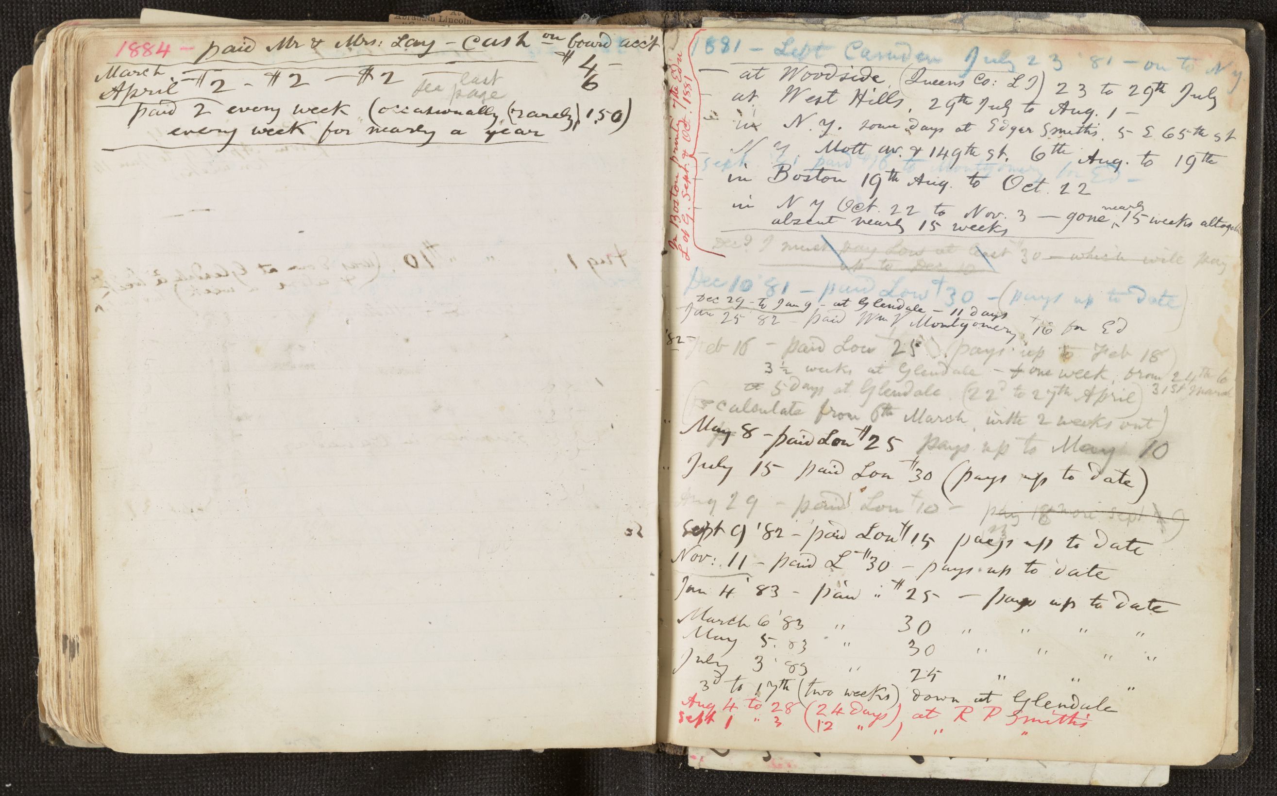 Scanned image of the current content page