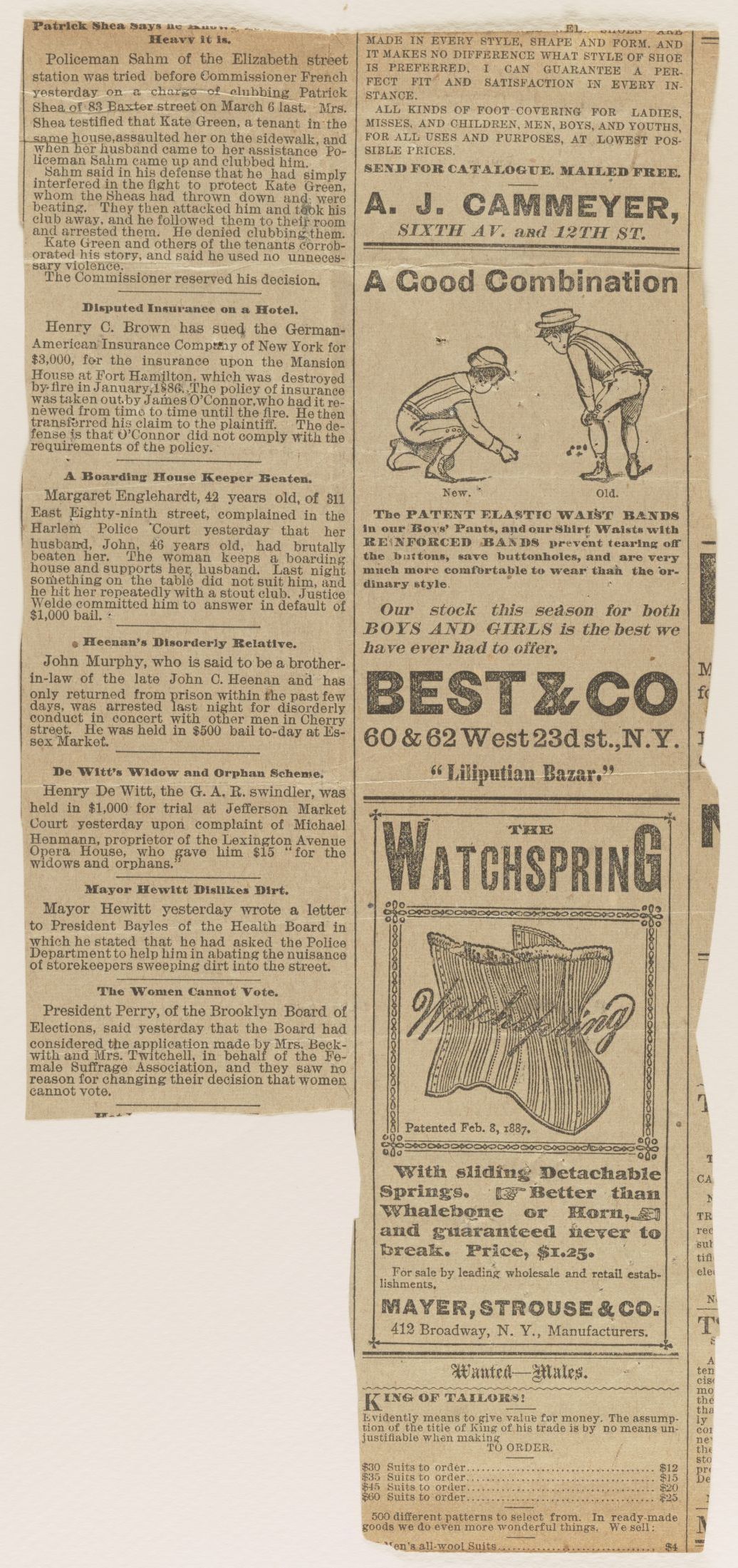 Scanned image of the current content page