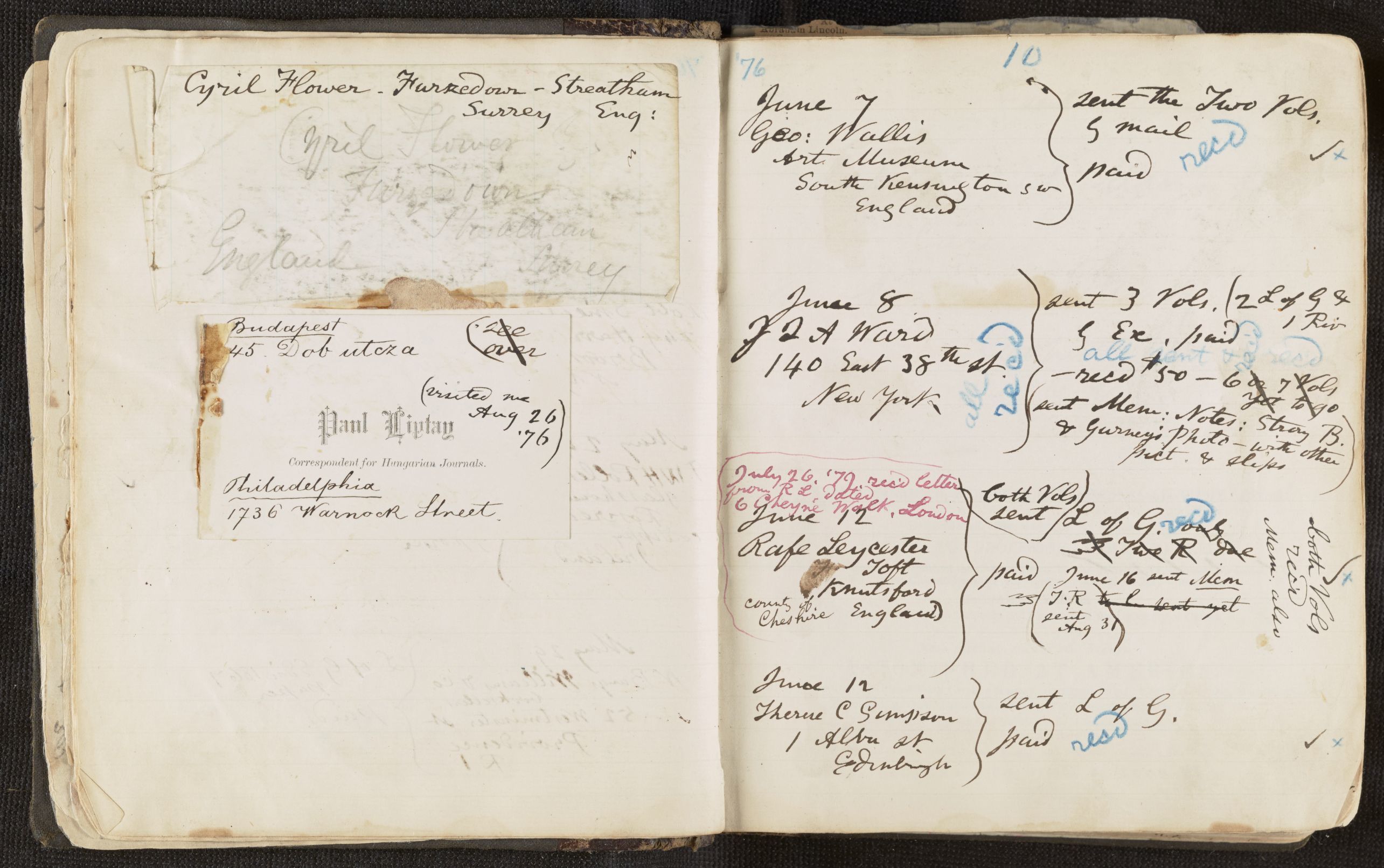 Scanned image of the current content page