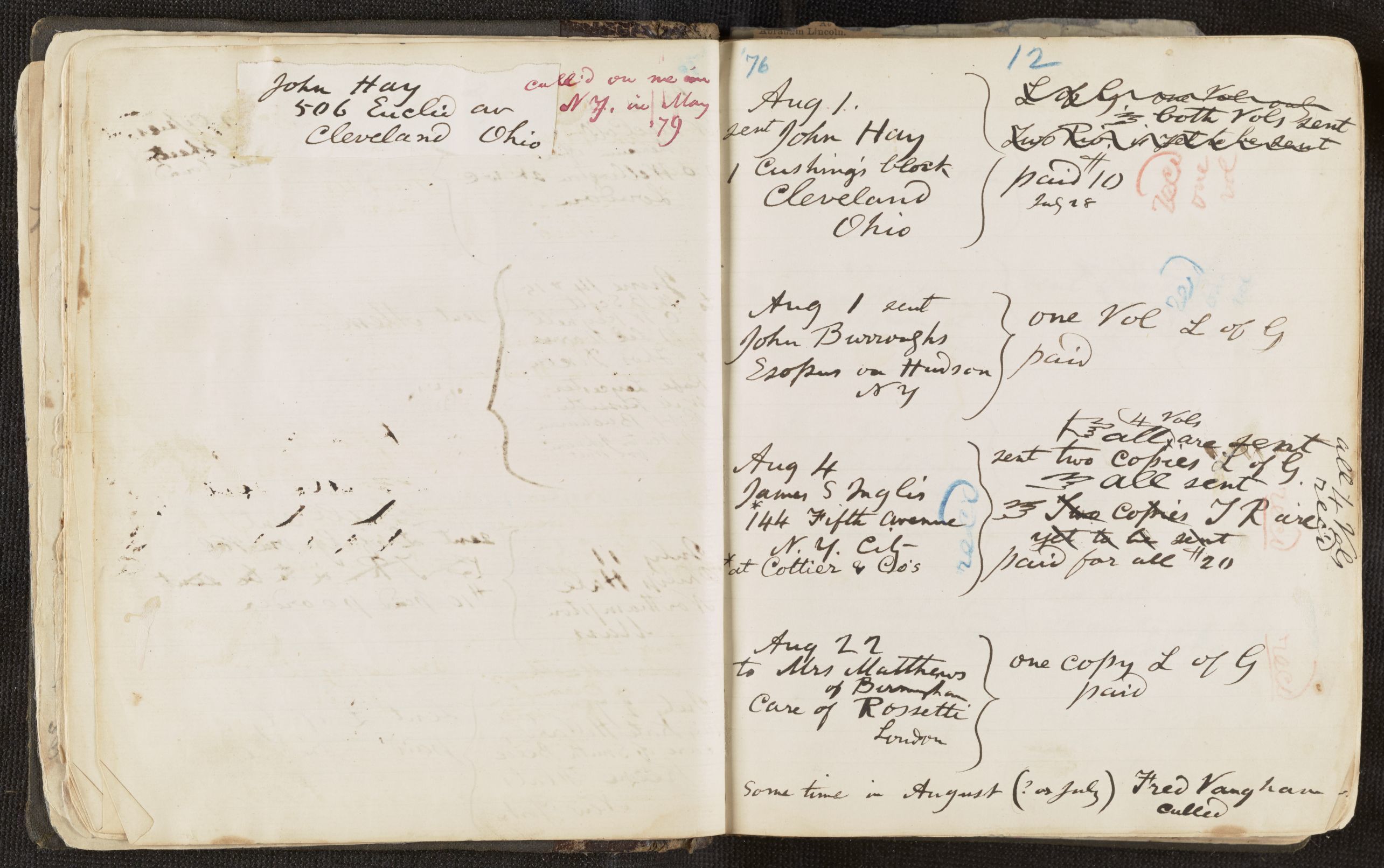 Scanned image of the current content page