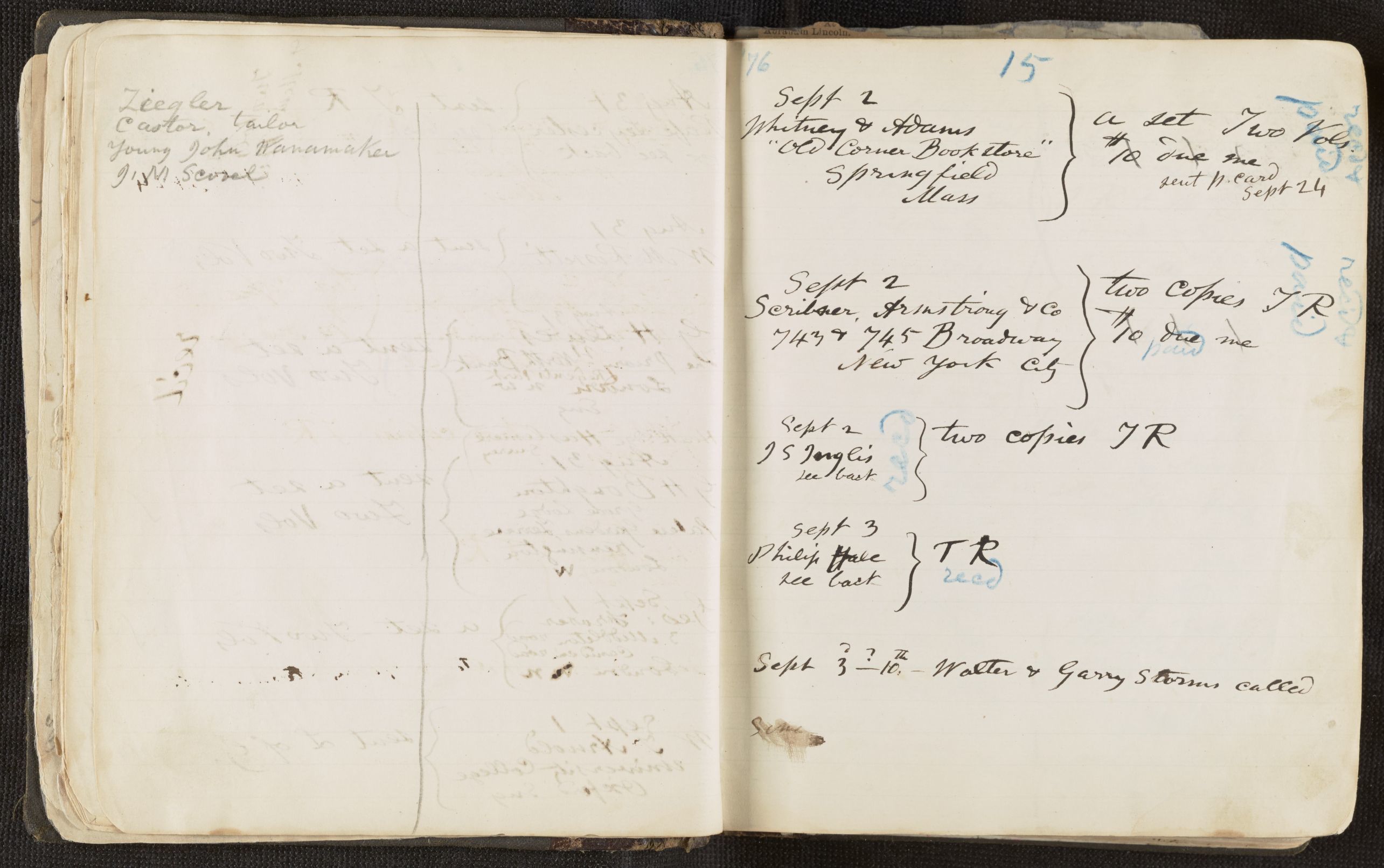 Scanned image of the current content page