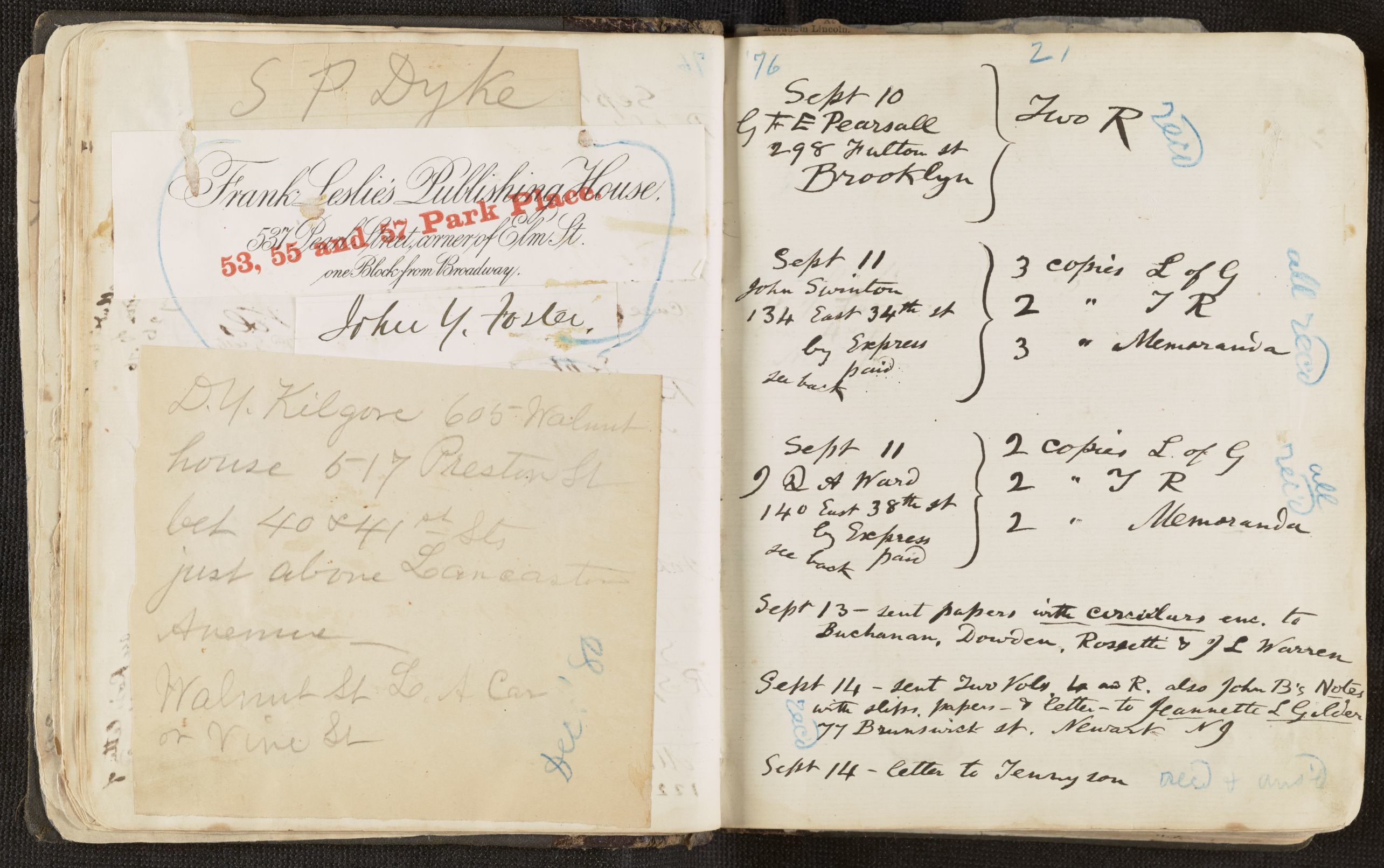 Scanned image of the current content page