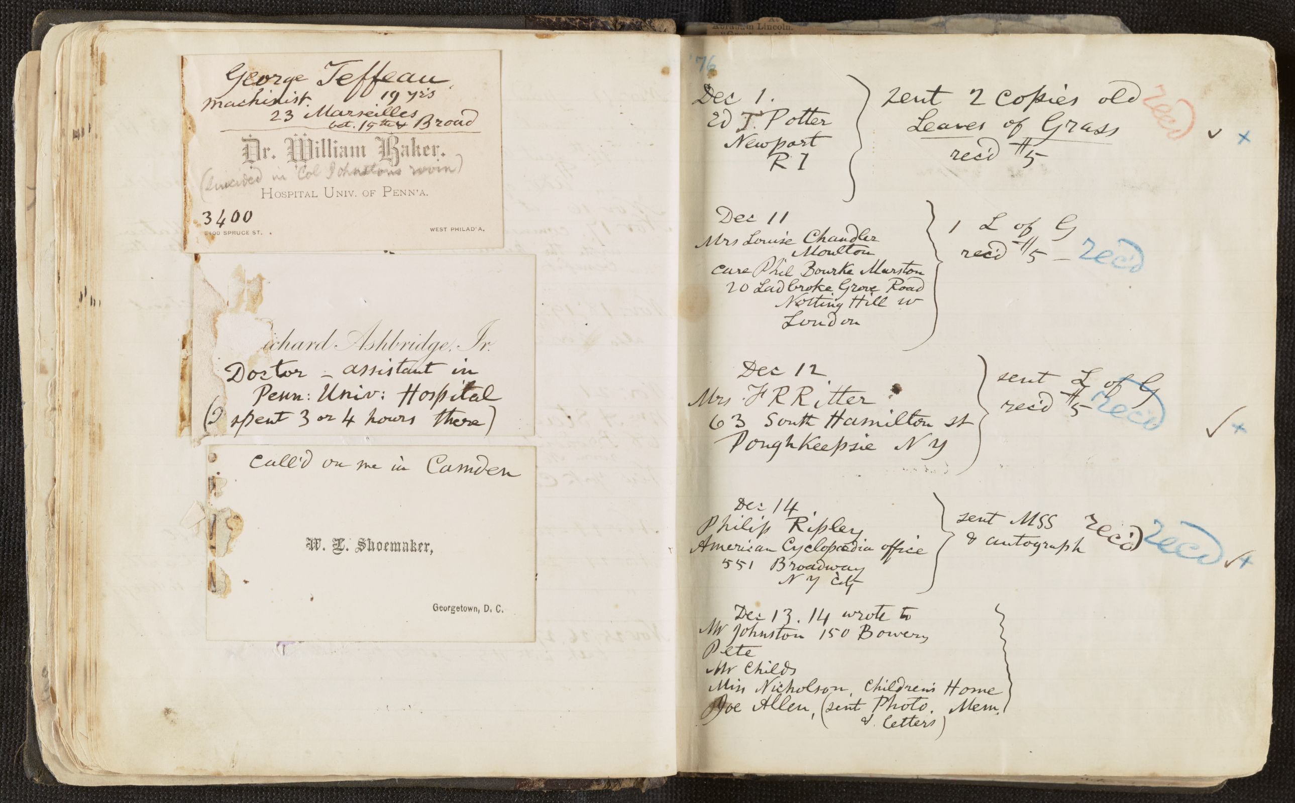 Scanned image of the current content page