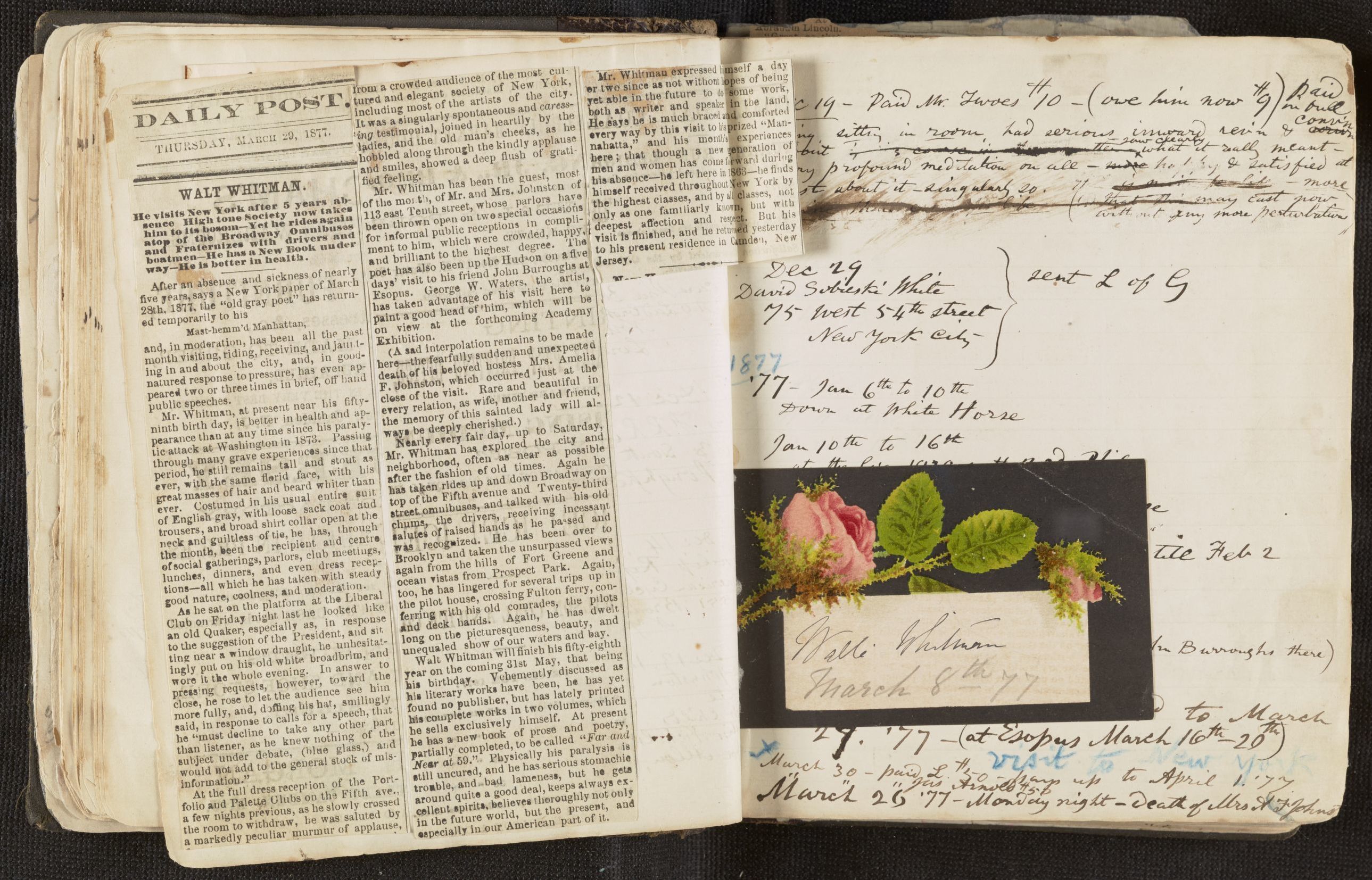Scanned image of the current content page