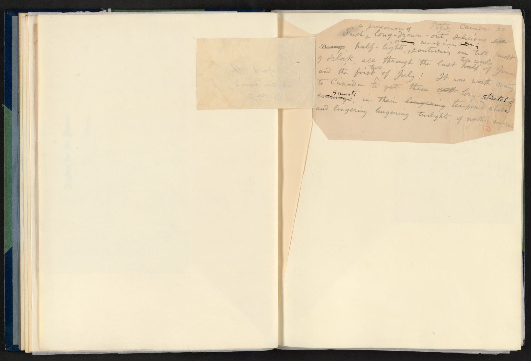 Scanned image of the current content page