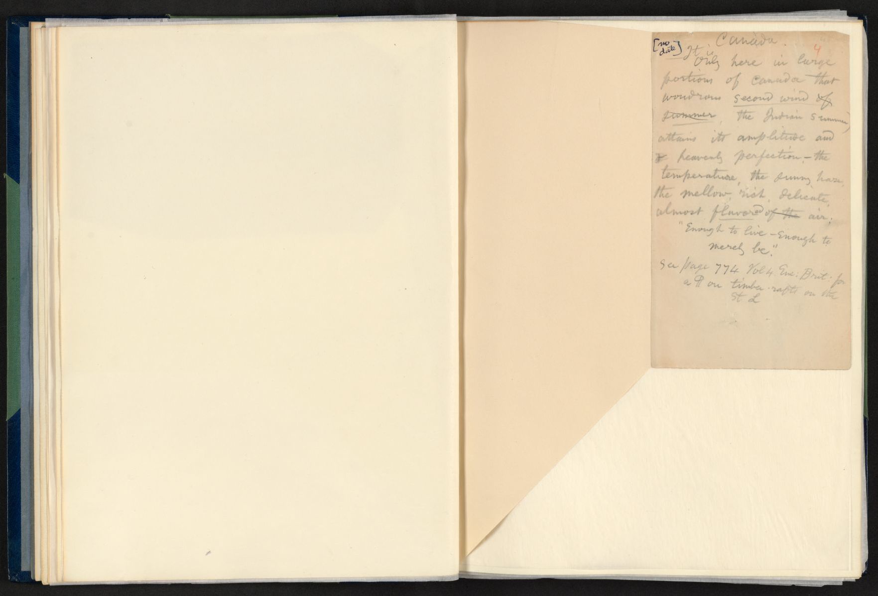 Scanned image of the current content page