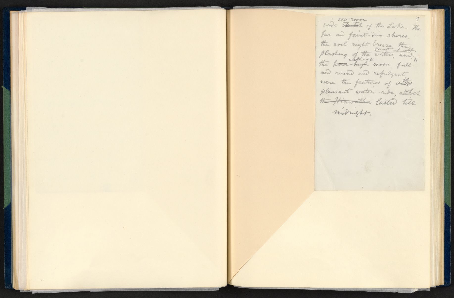 Scanned image of the current content page