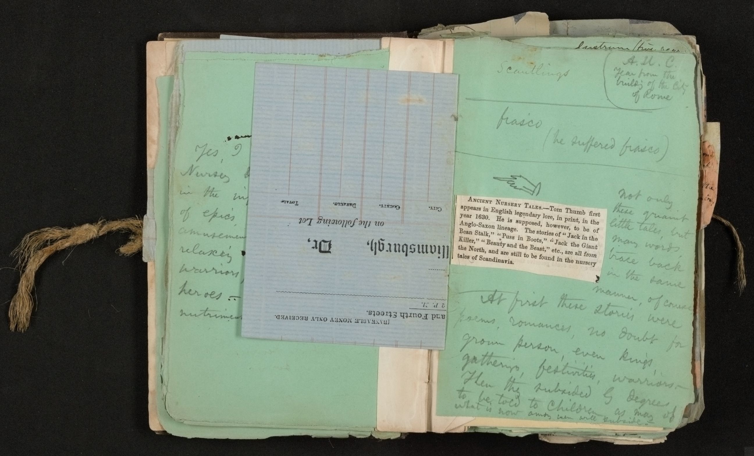 Scanned image of the current content page