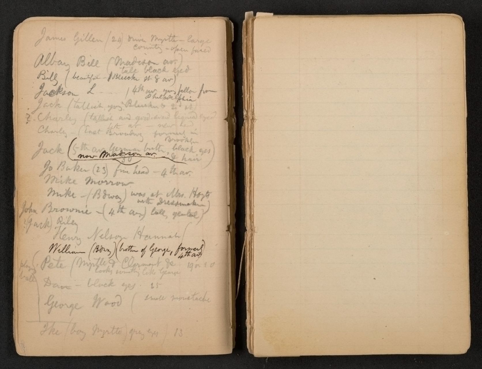 Scanned image of the current content page