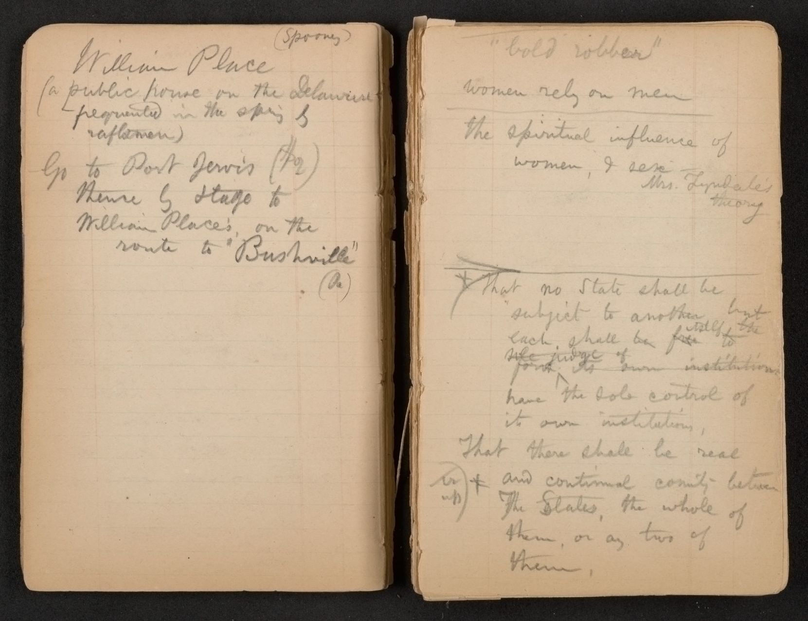 Scanned image of the current content page