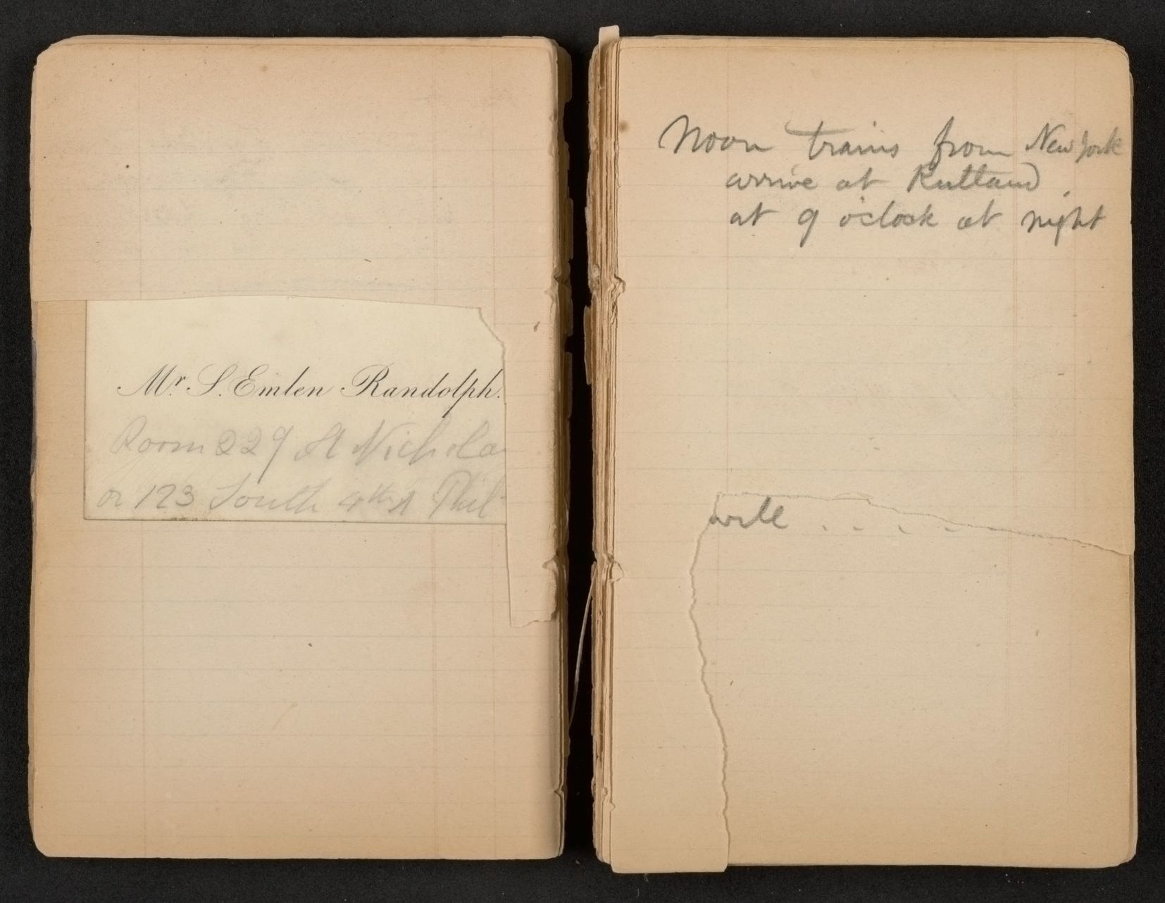 Scanned image of the current content page