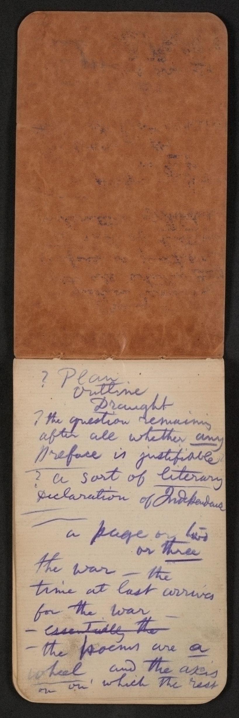 Scanned image of the current content page