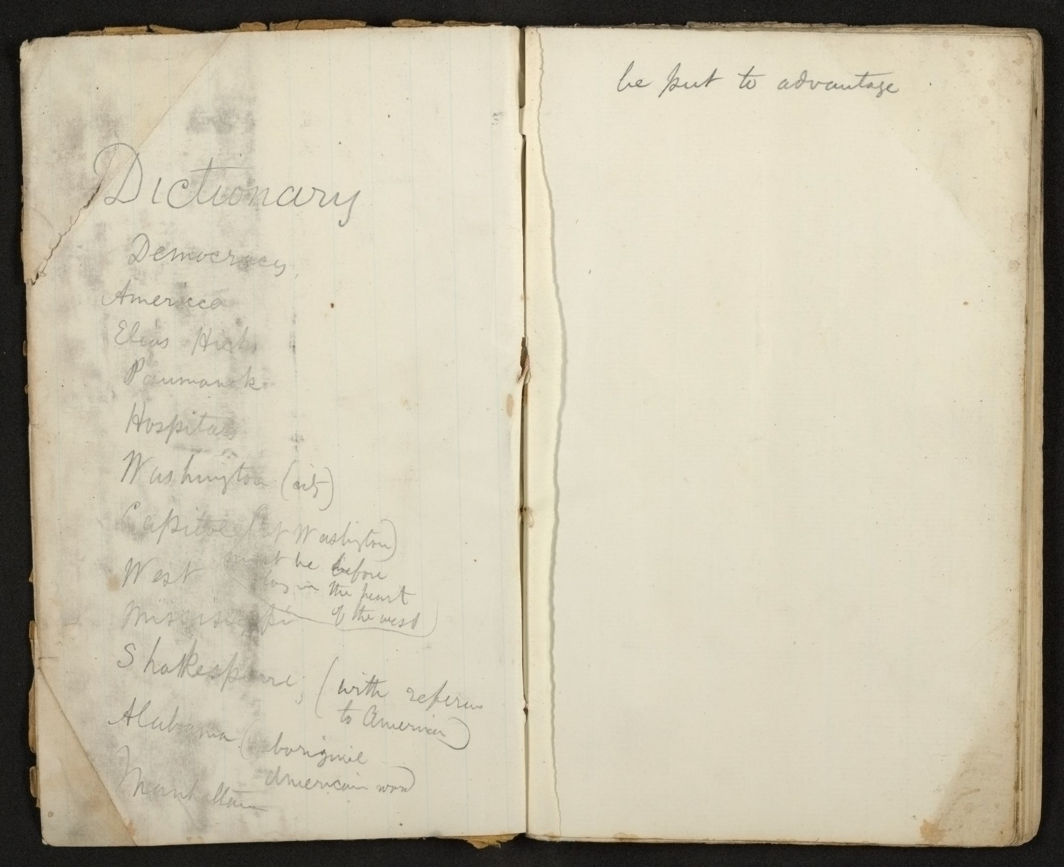 Scanned image of the current content page