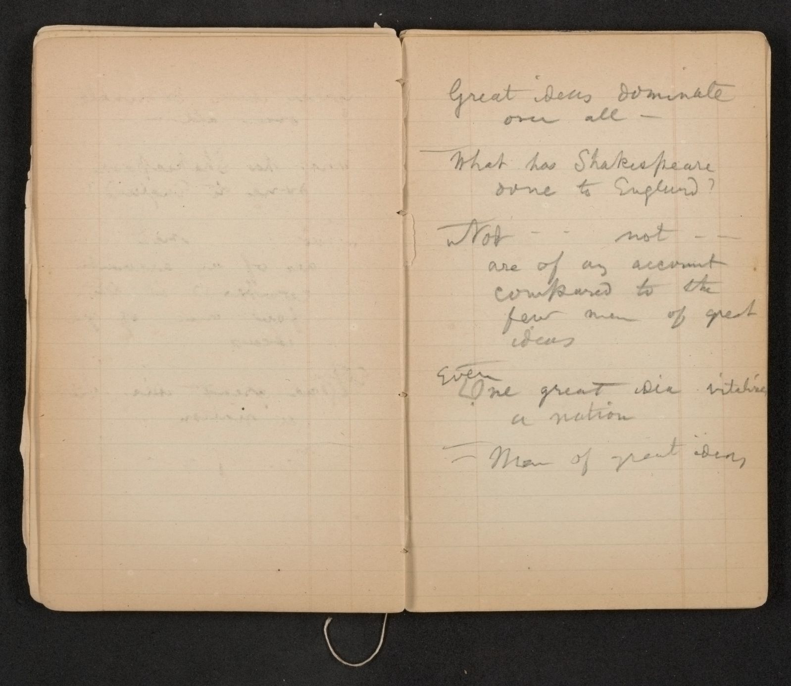 Scanned image of the current content page