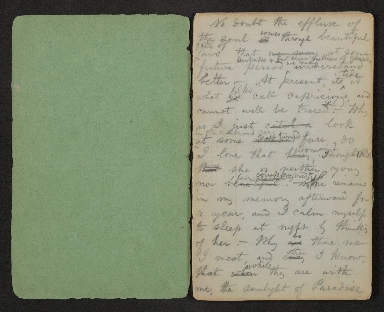 Scanned image of the current content page
